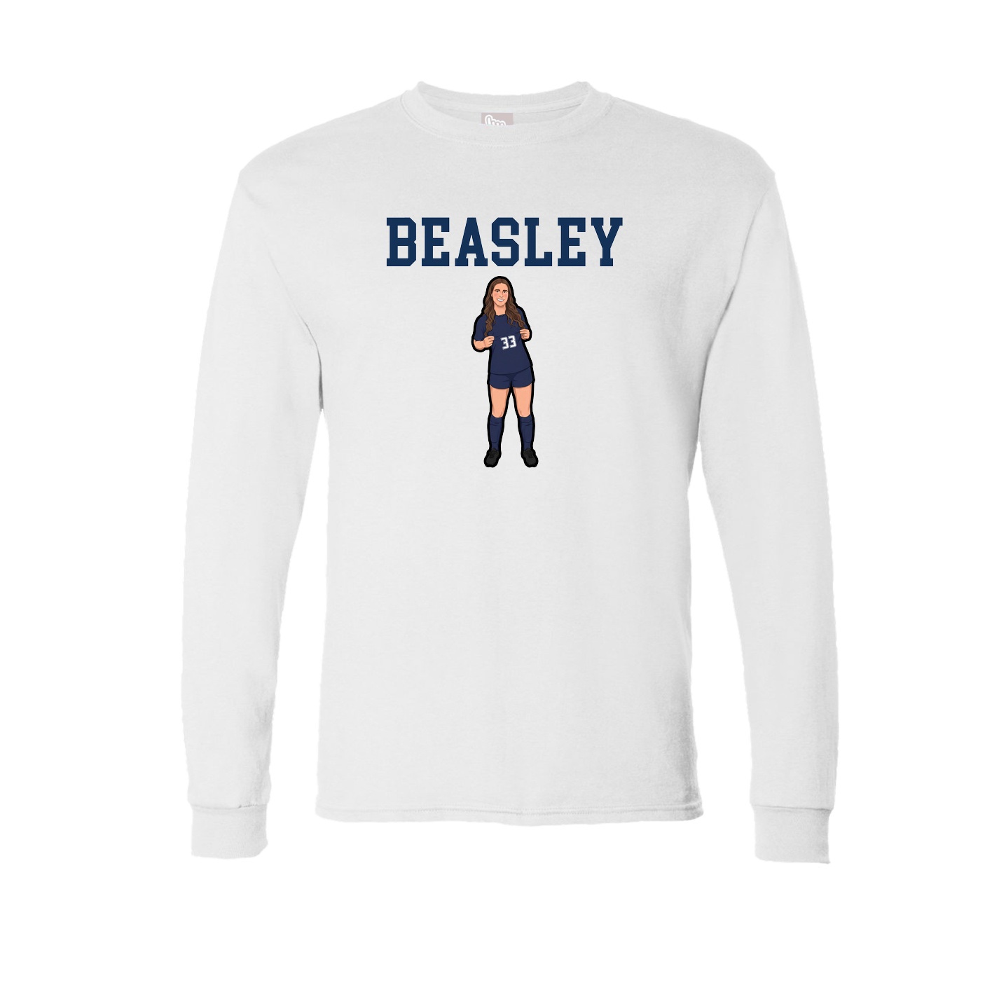 Long Sleeve Tee — Shirsey in White