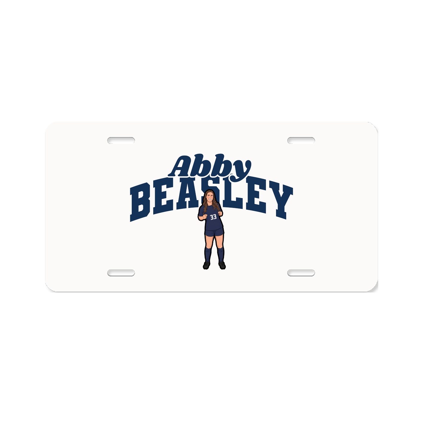 License Plate — Signature Arch in Classic