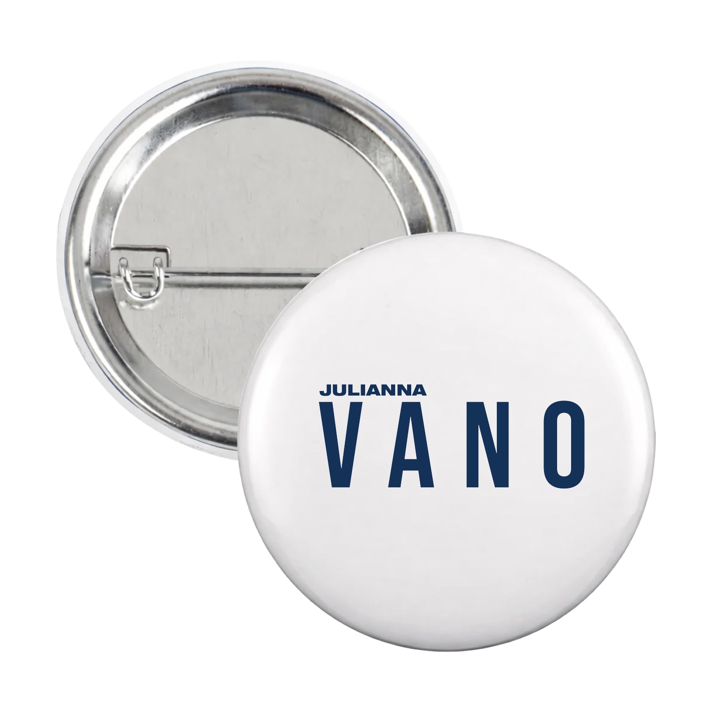 Game Day Button — Player Name in White