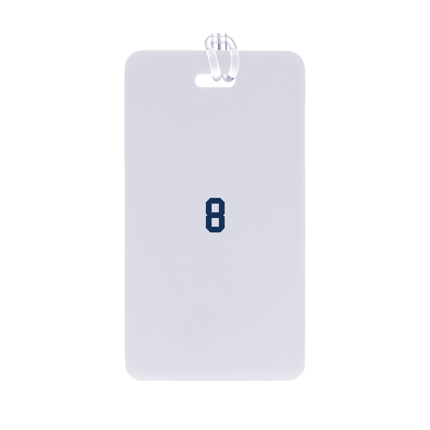 Bag Tag — Number Top in Classic