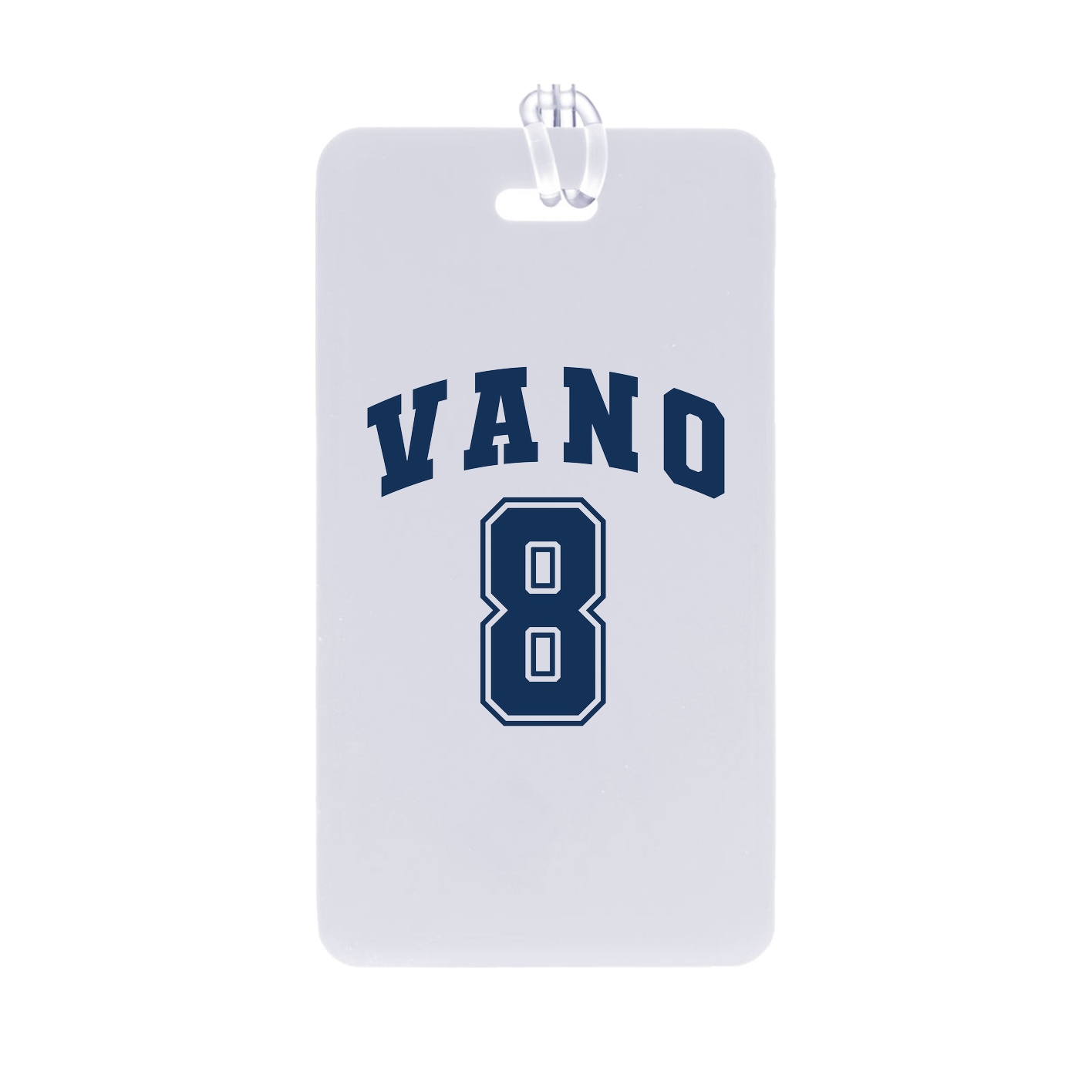 Bag Tag — Number in Classic