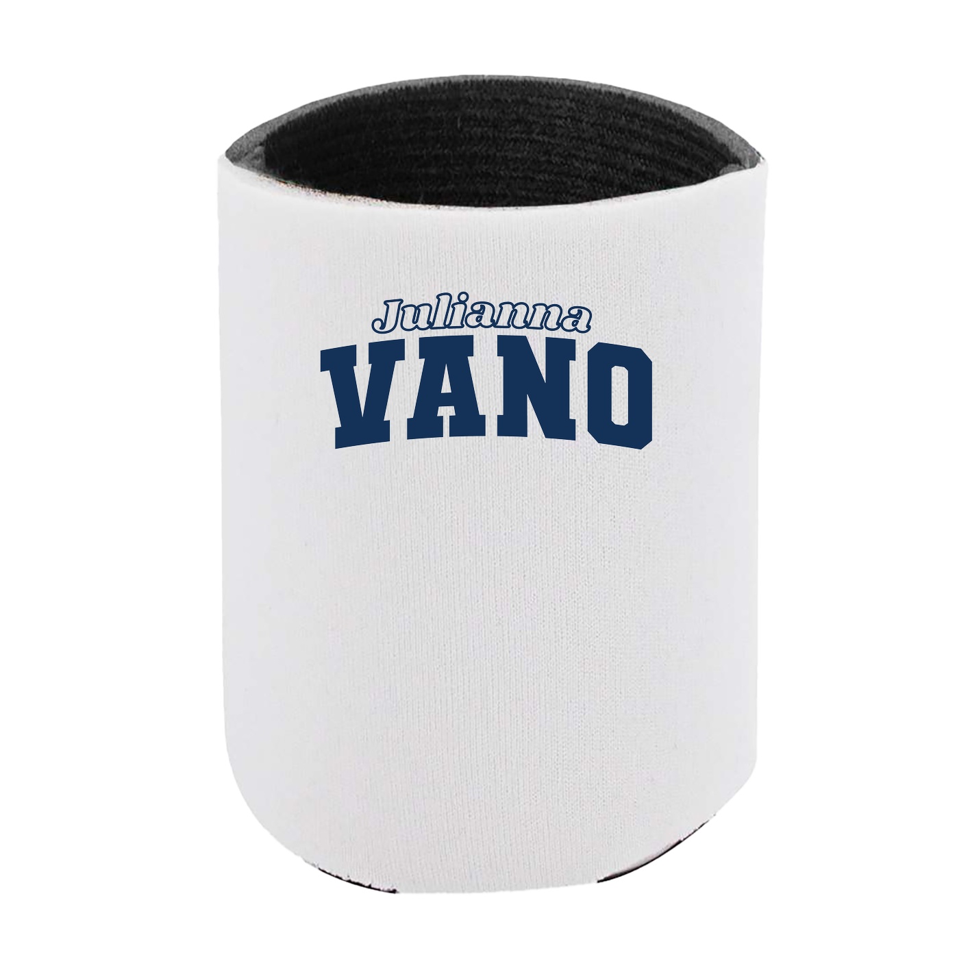 Can Holder — Name Arch in White