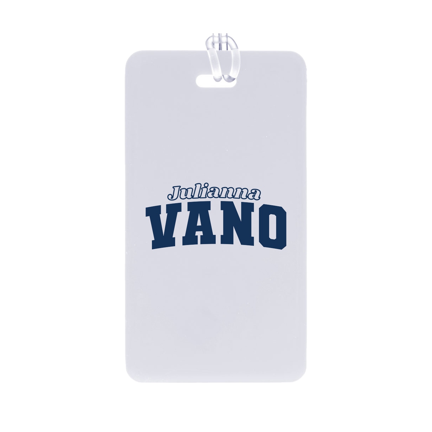 Bag Tag — Name Arch in Classic
