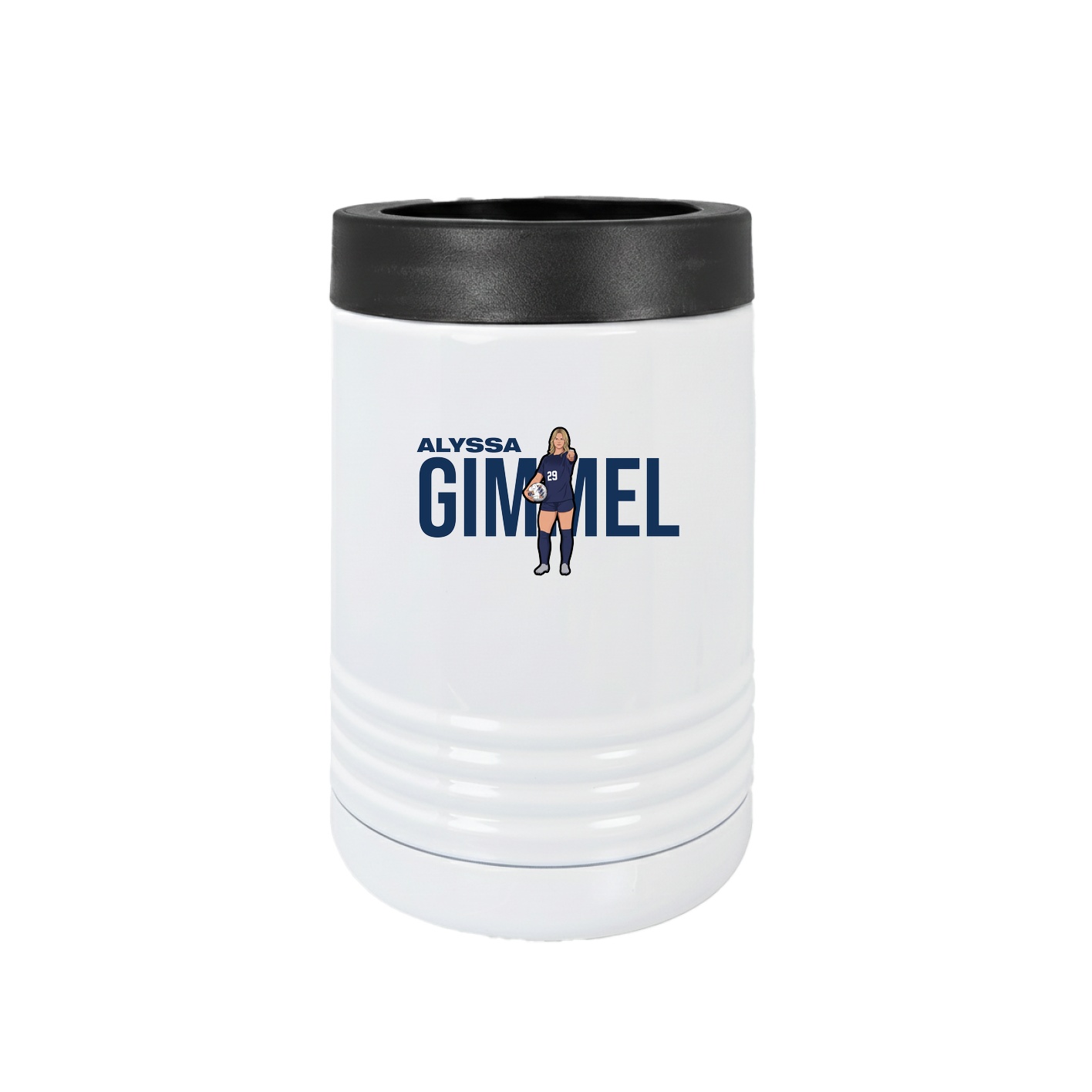 Beverage Holder — Player Name in White
