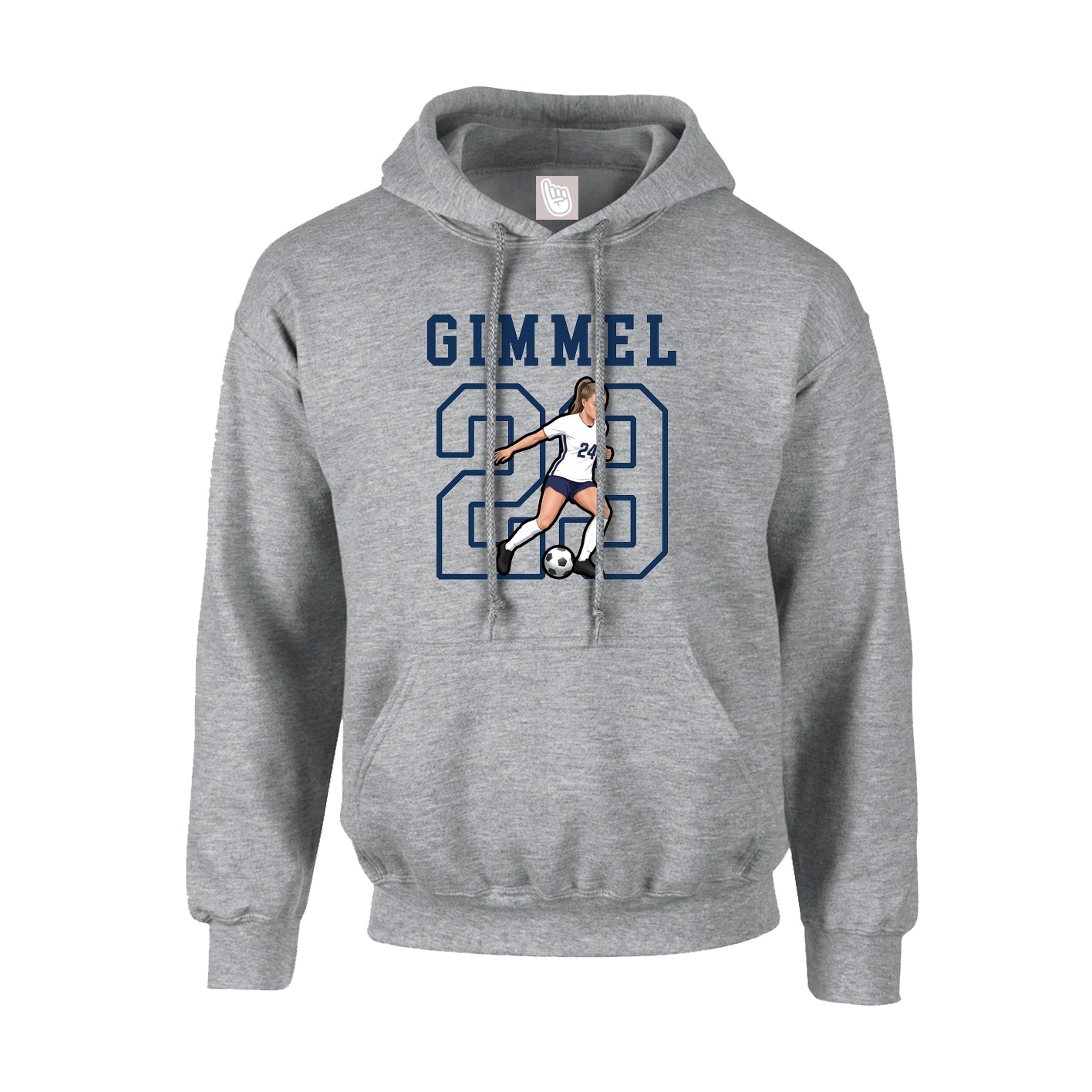 Youth Hoodie — Shirsey in Grey