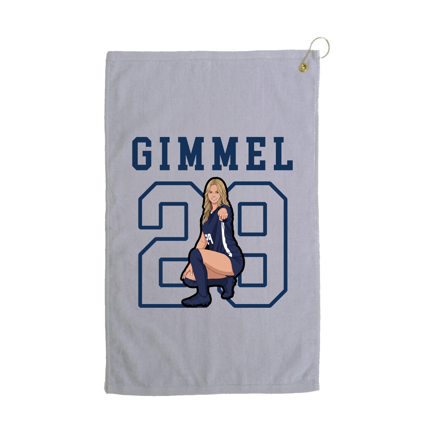 Golf Towel — Shirsey in Grey