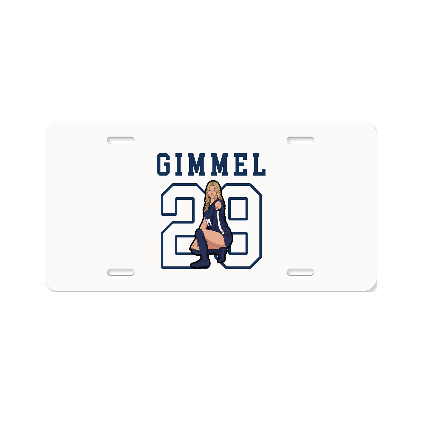 License Plate — Shirsey in Classic