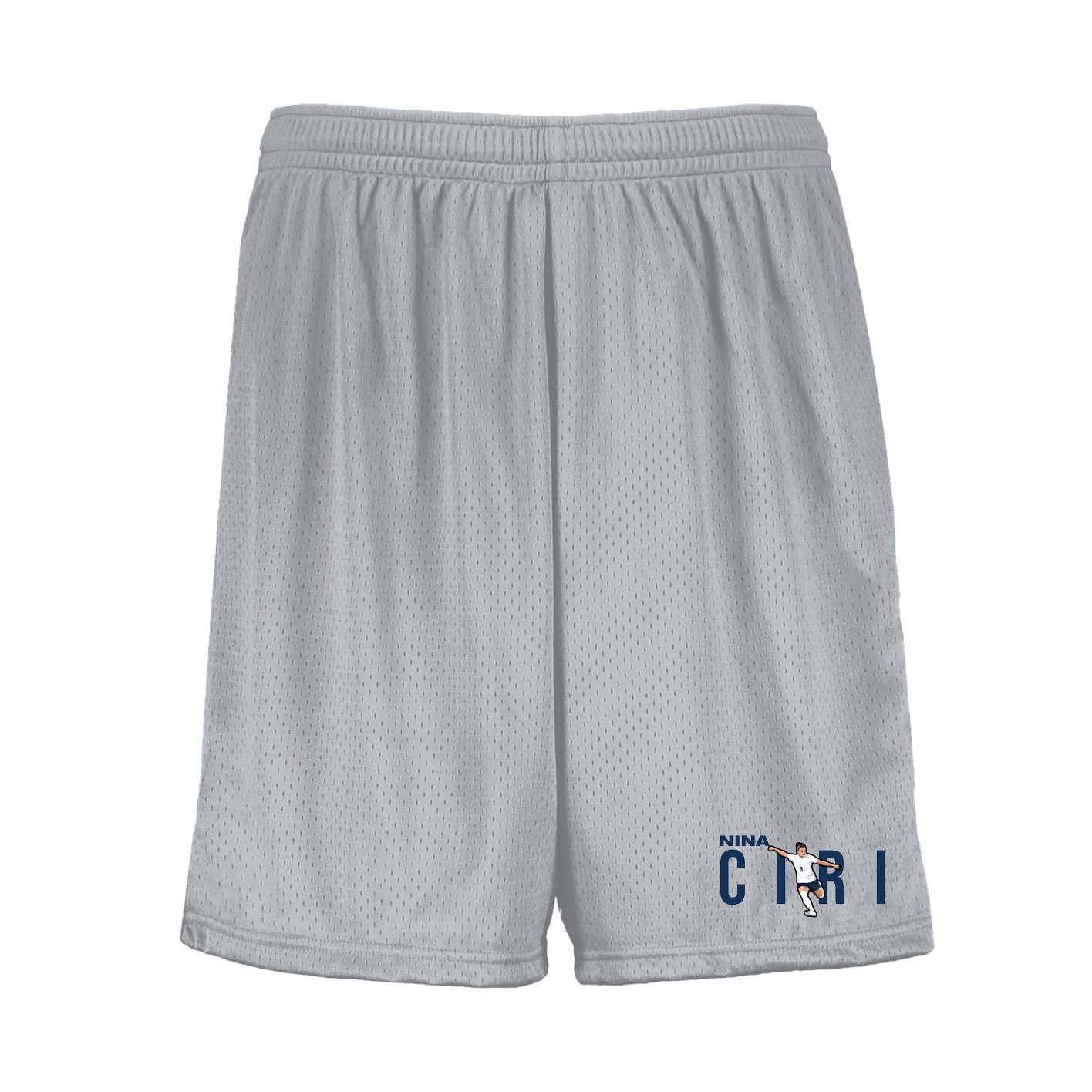 Shorts — Player Name in Silver
