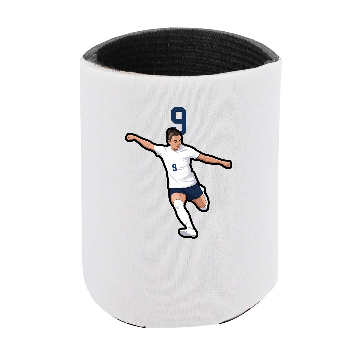 Can Holder — Number Top in White