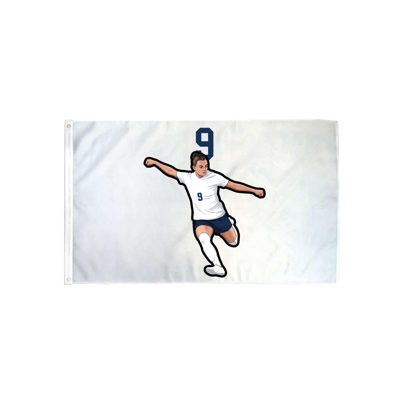 3x5 Flag — Number Top in Classic