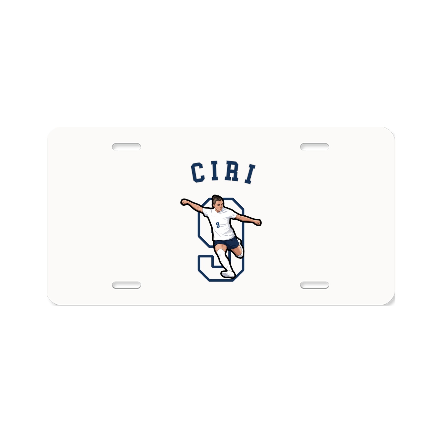 License Plate — Shirsey Arch in Classic