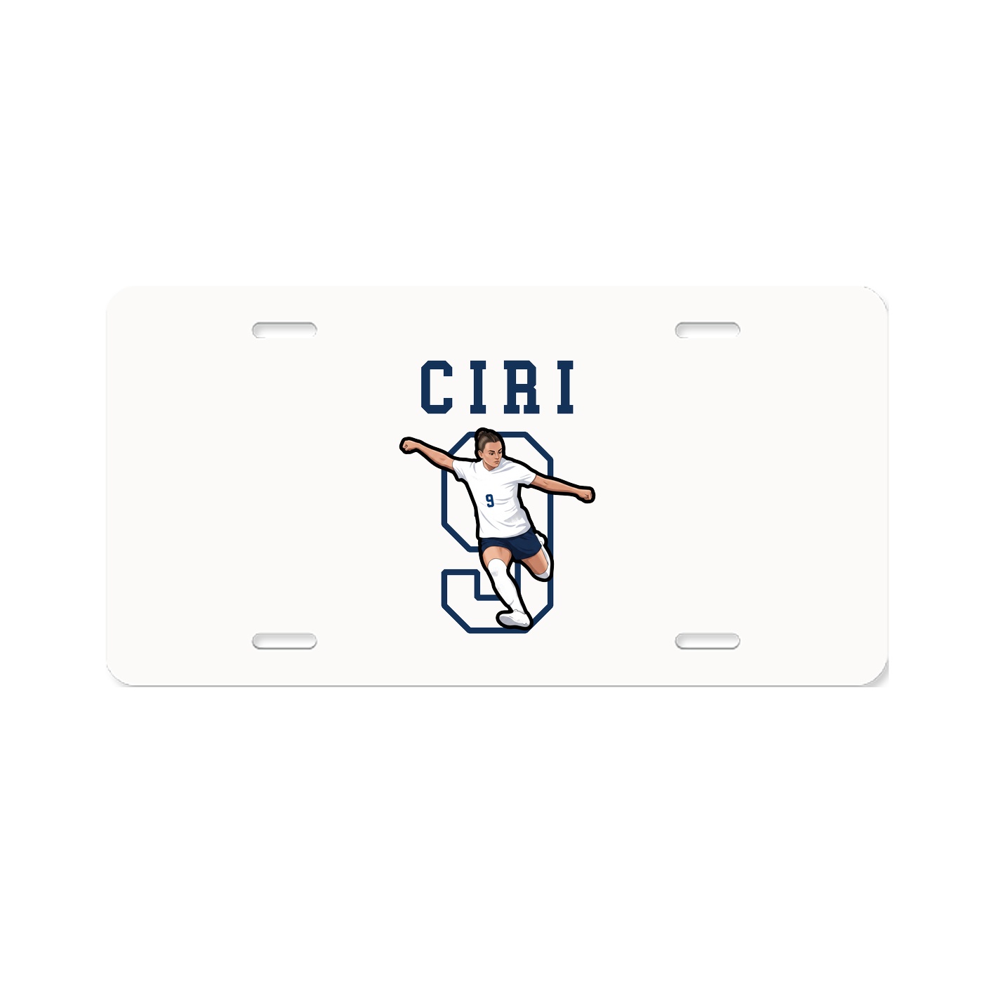 License Plate — Shirsey in Classic