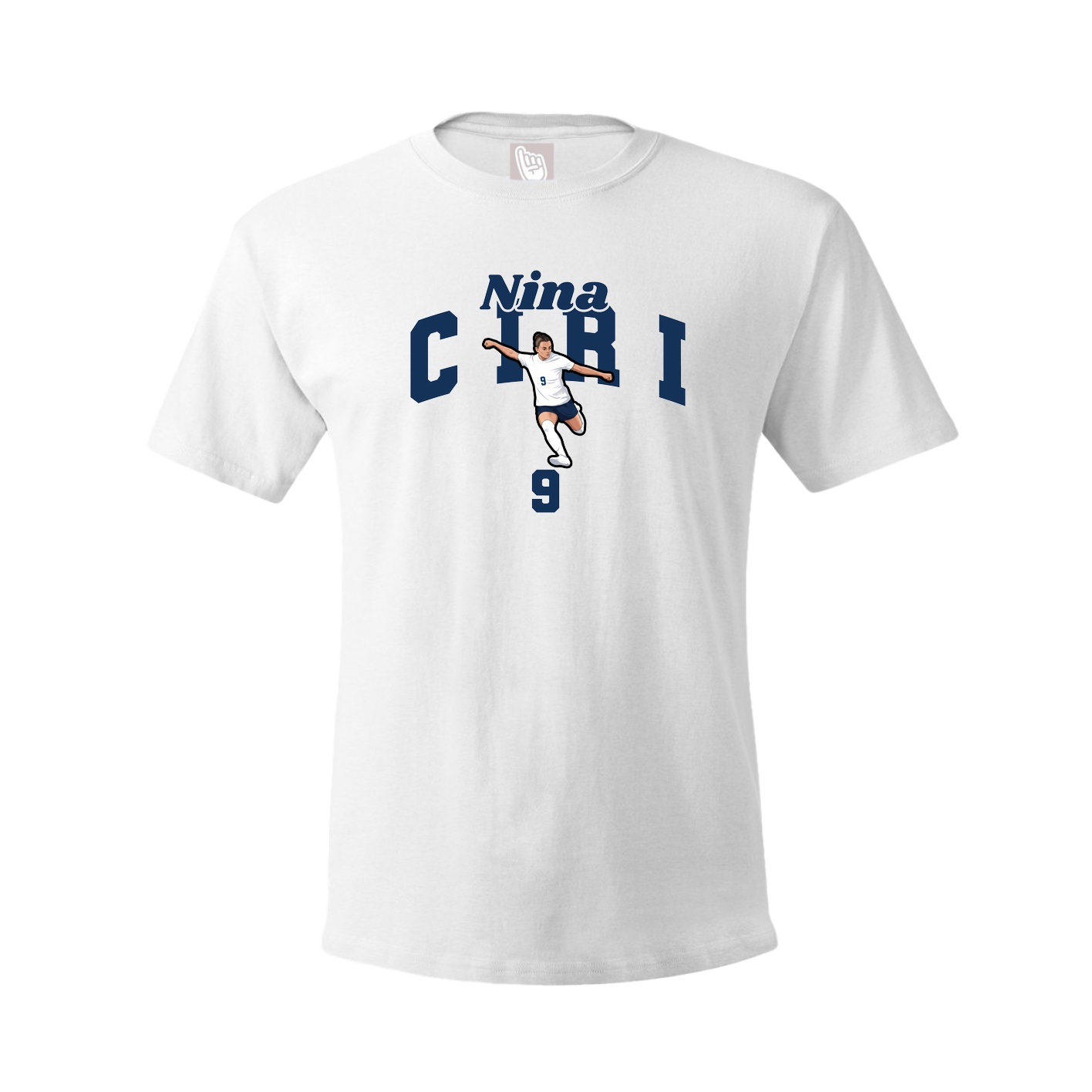 Youth Tee — Signature Arch in White
