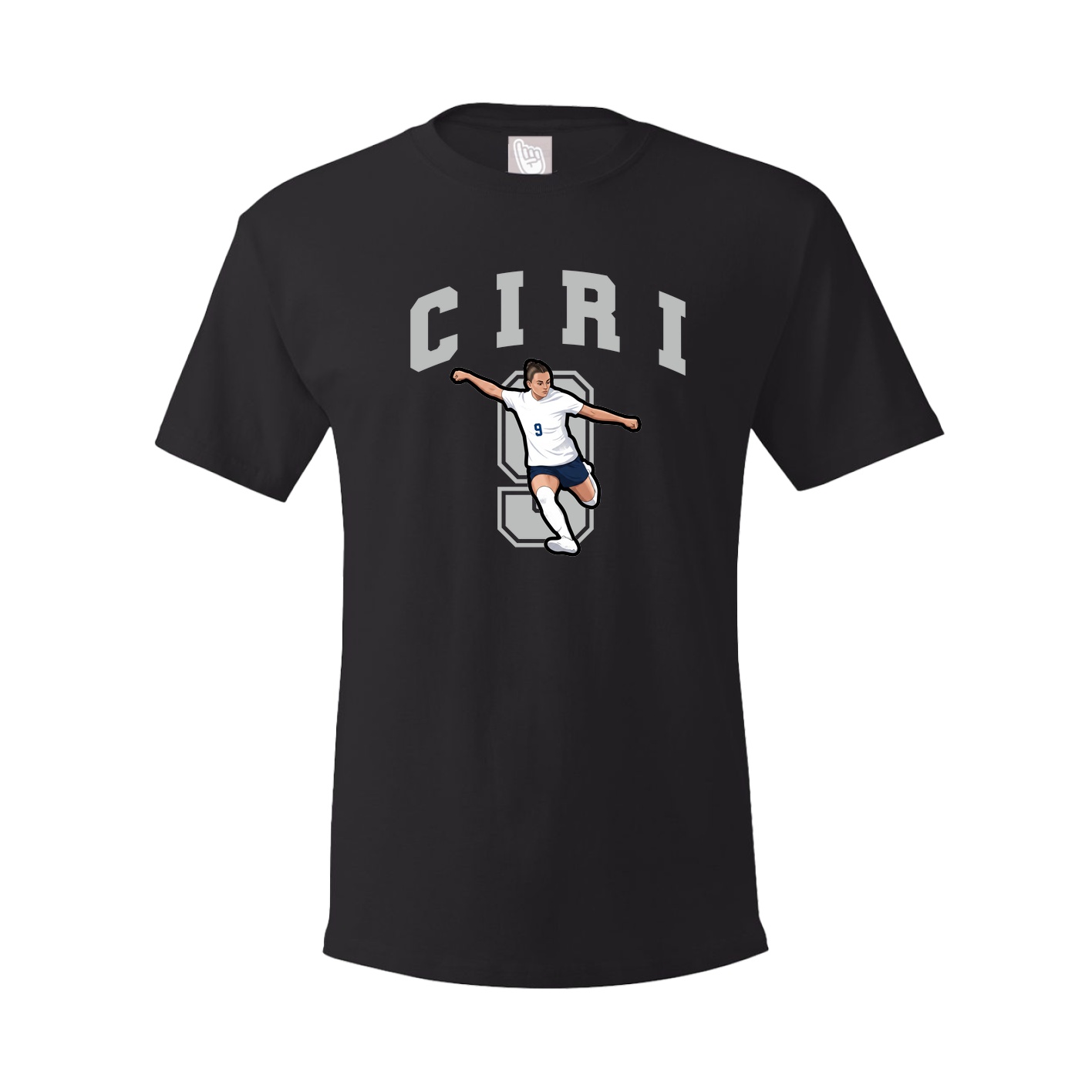 Tee — Number in Black