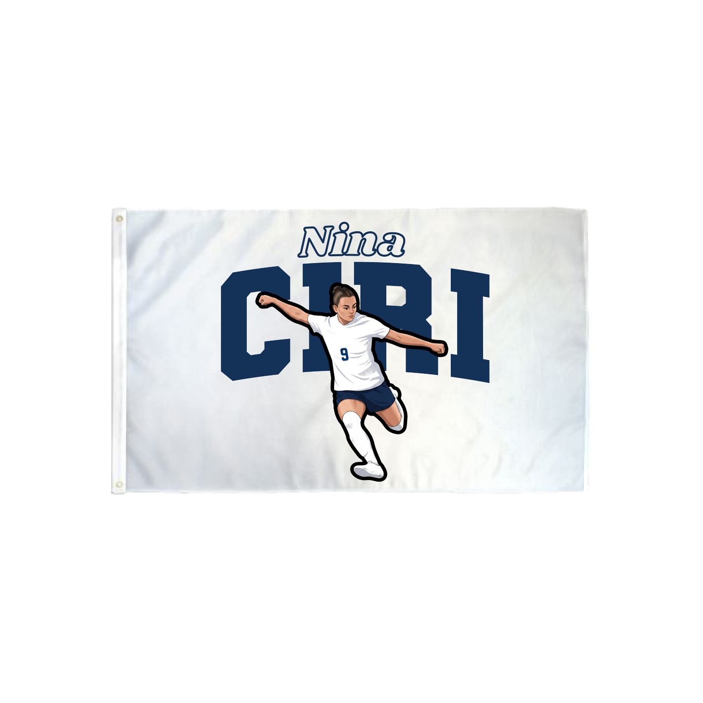 3x5 Flag — Name Arch in Classic