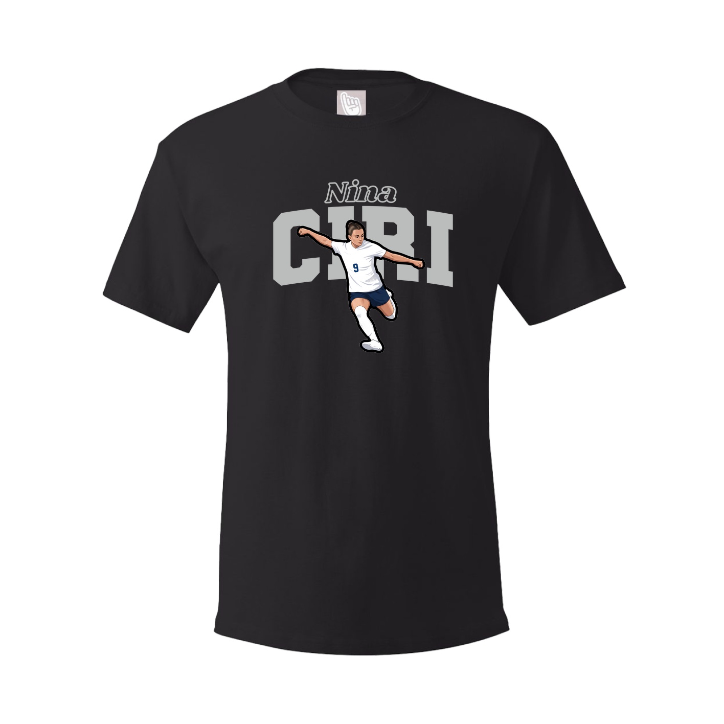 Youth Tee — Name Arch in Black