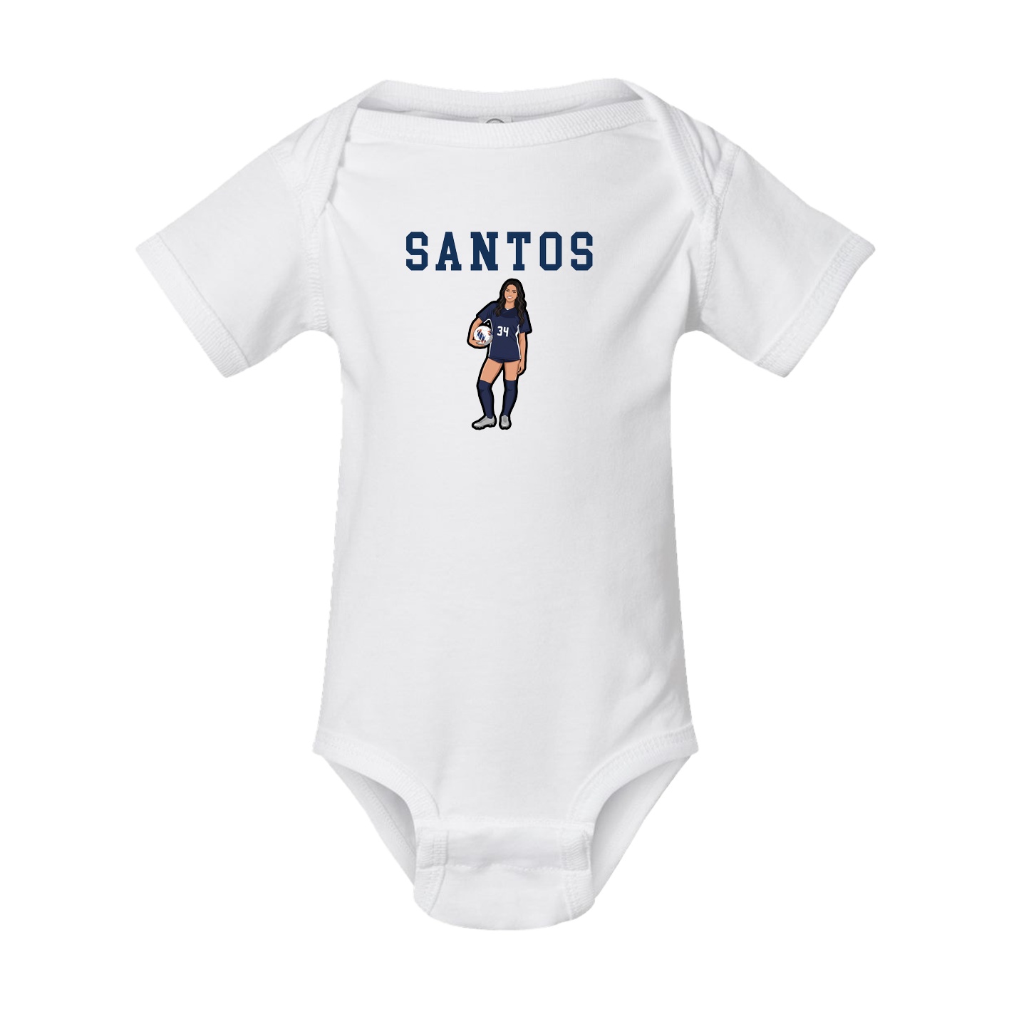 Baby Onesie — Shirsey in White