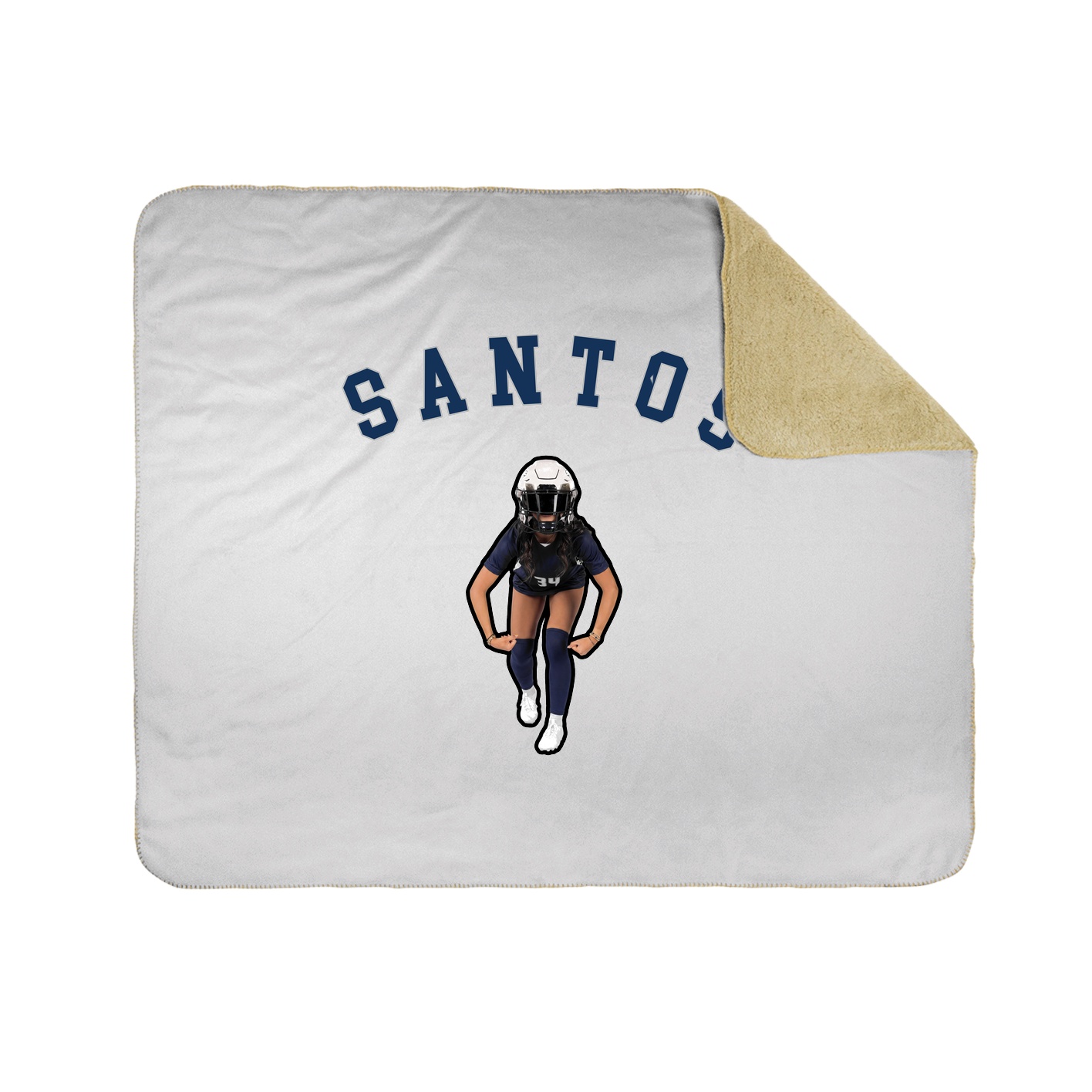 Throw Blanket — Shirsey Arch in White