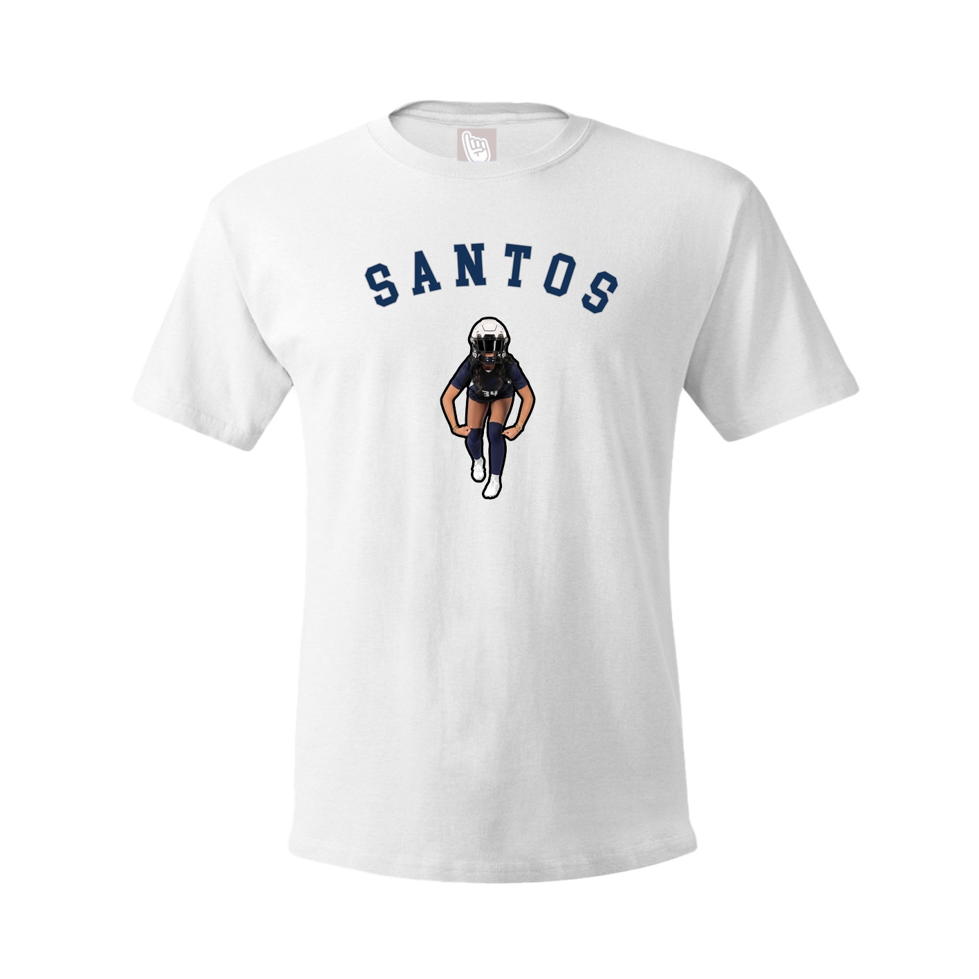 Youth Tee — Shirsey Arch in White