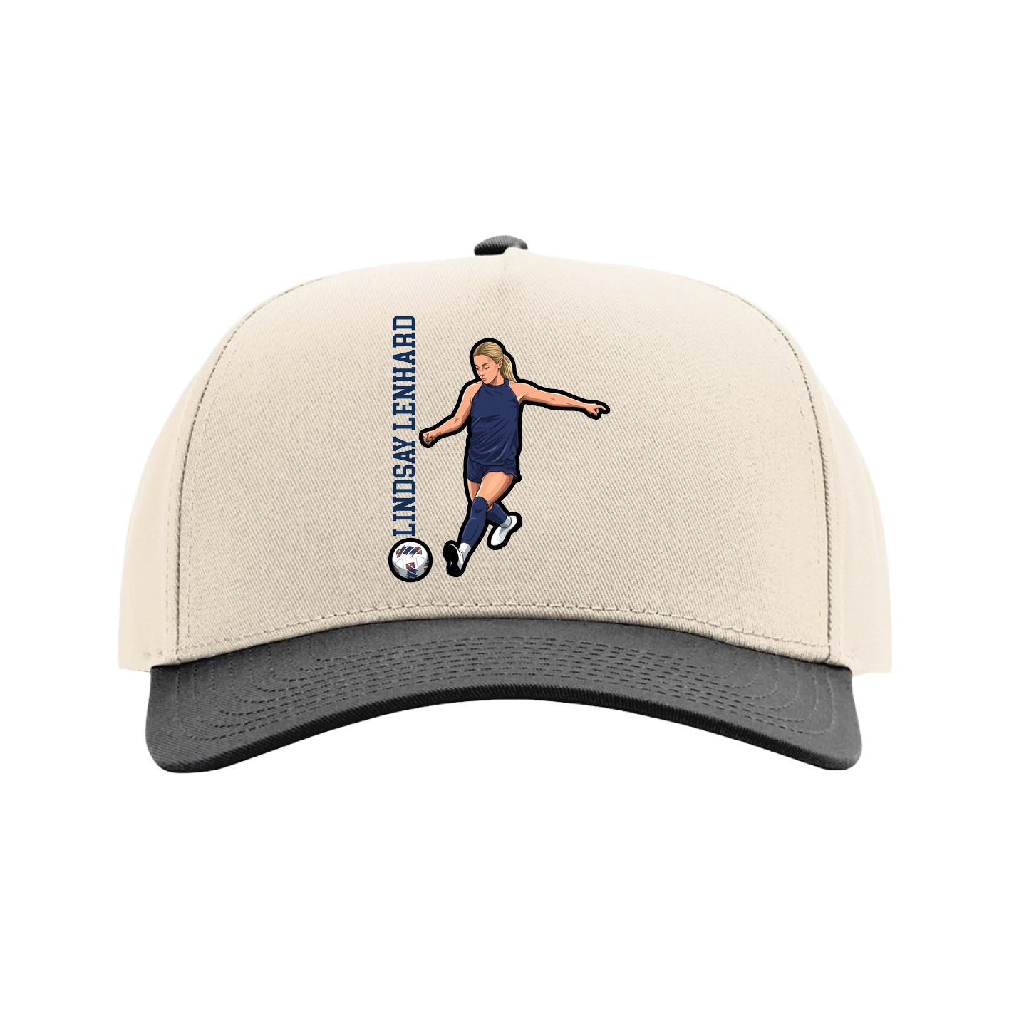Full Fabric Five-Panel Champ Cap