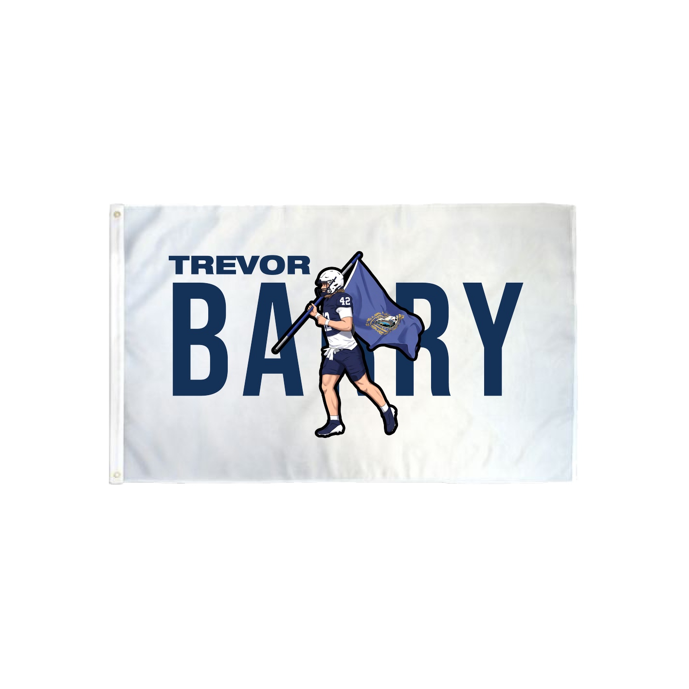 3x5 Flag — Player Name in Classic