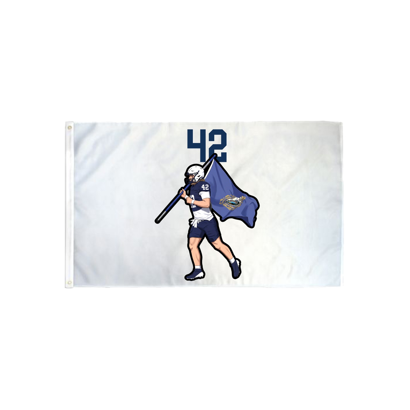 3x5 Flag — Number Top in Classic