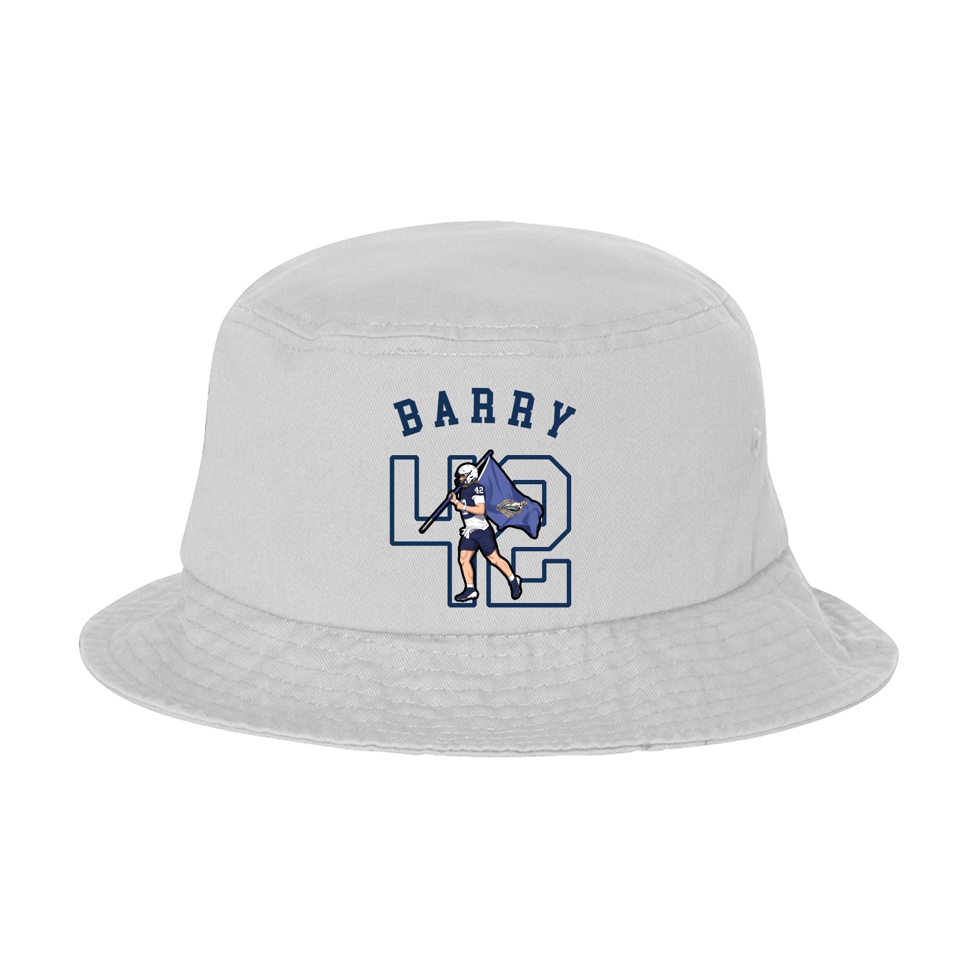 Bucket Cap — Shirsey Arch in White