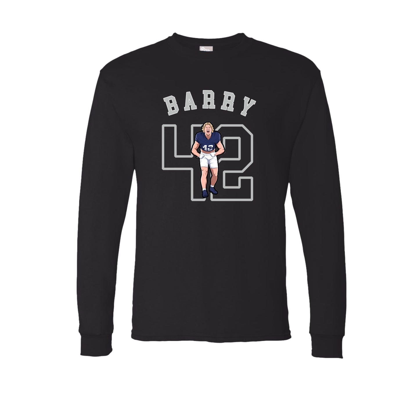 Long Sleeve Tee — Shirsey Arch in Black