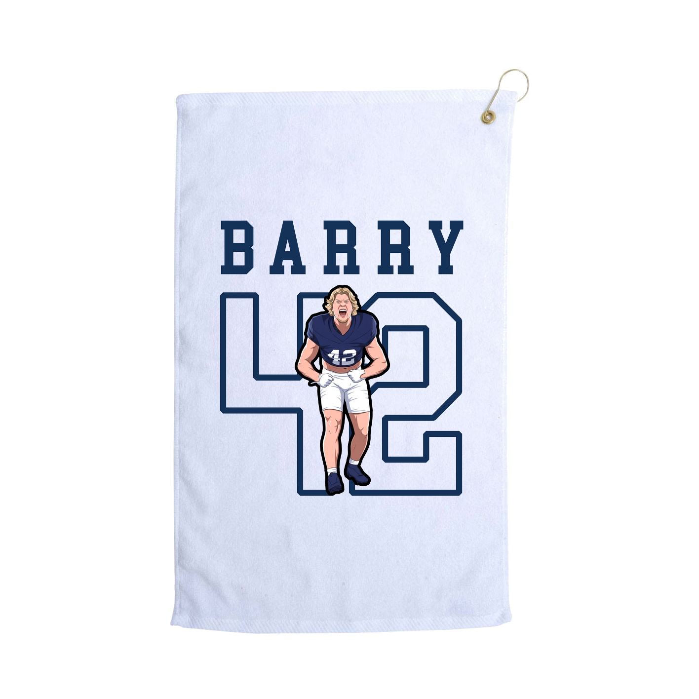 Golf Towel — Shirsey in White