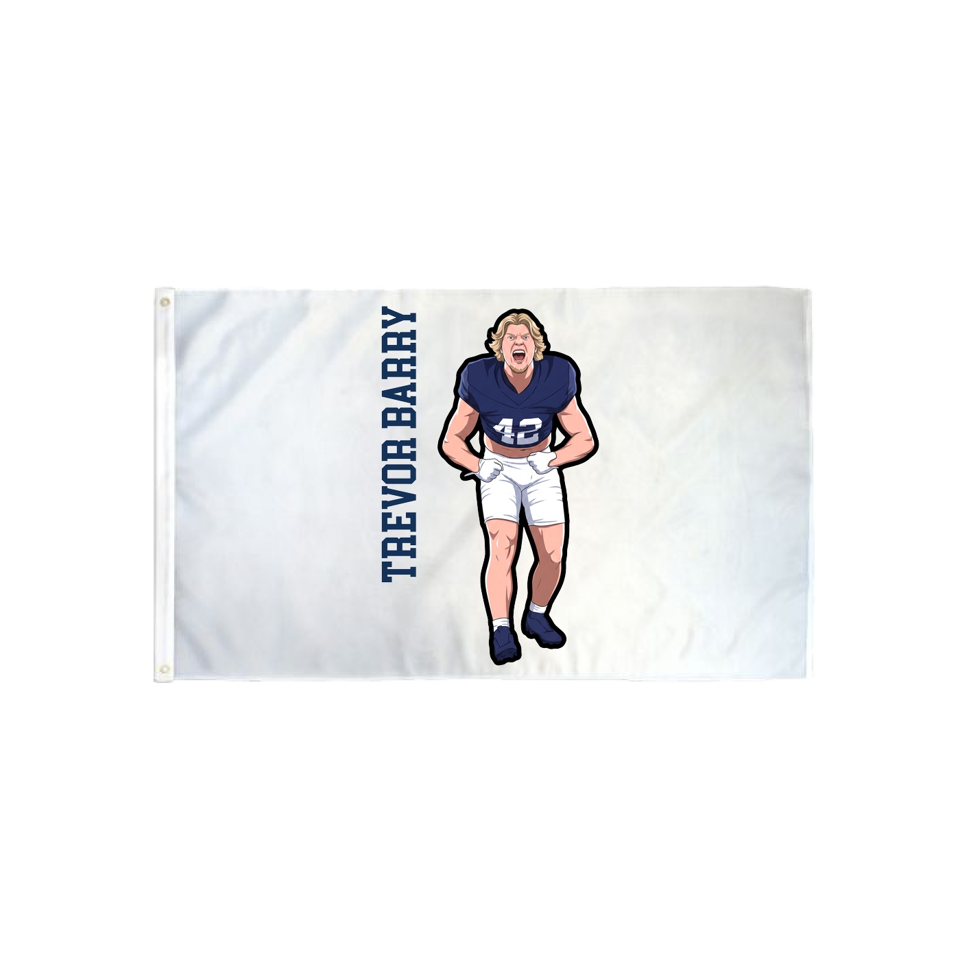 3x5 Flag — Name Vertical in Classic