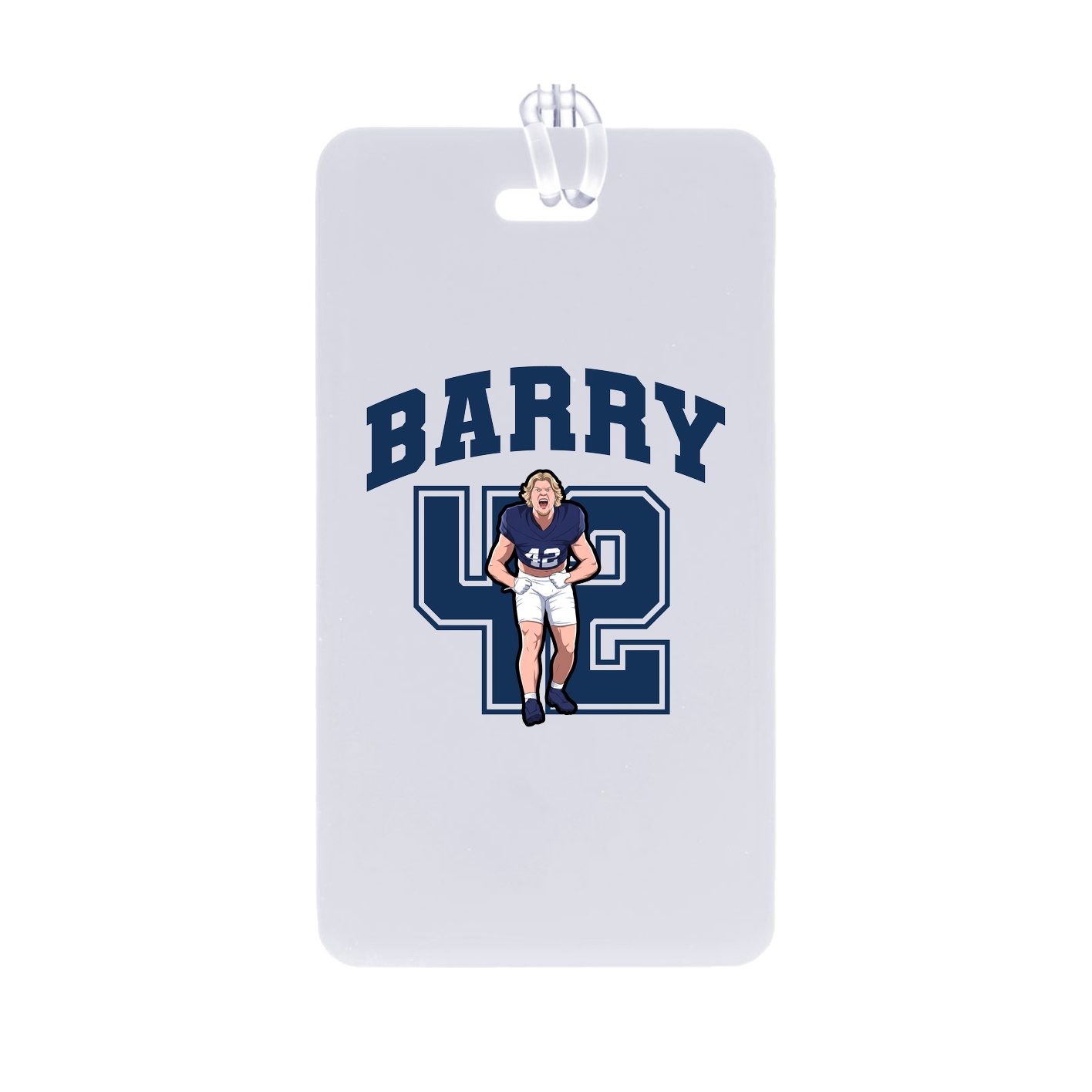 Bag Tag — Number in Classic