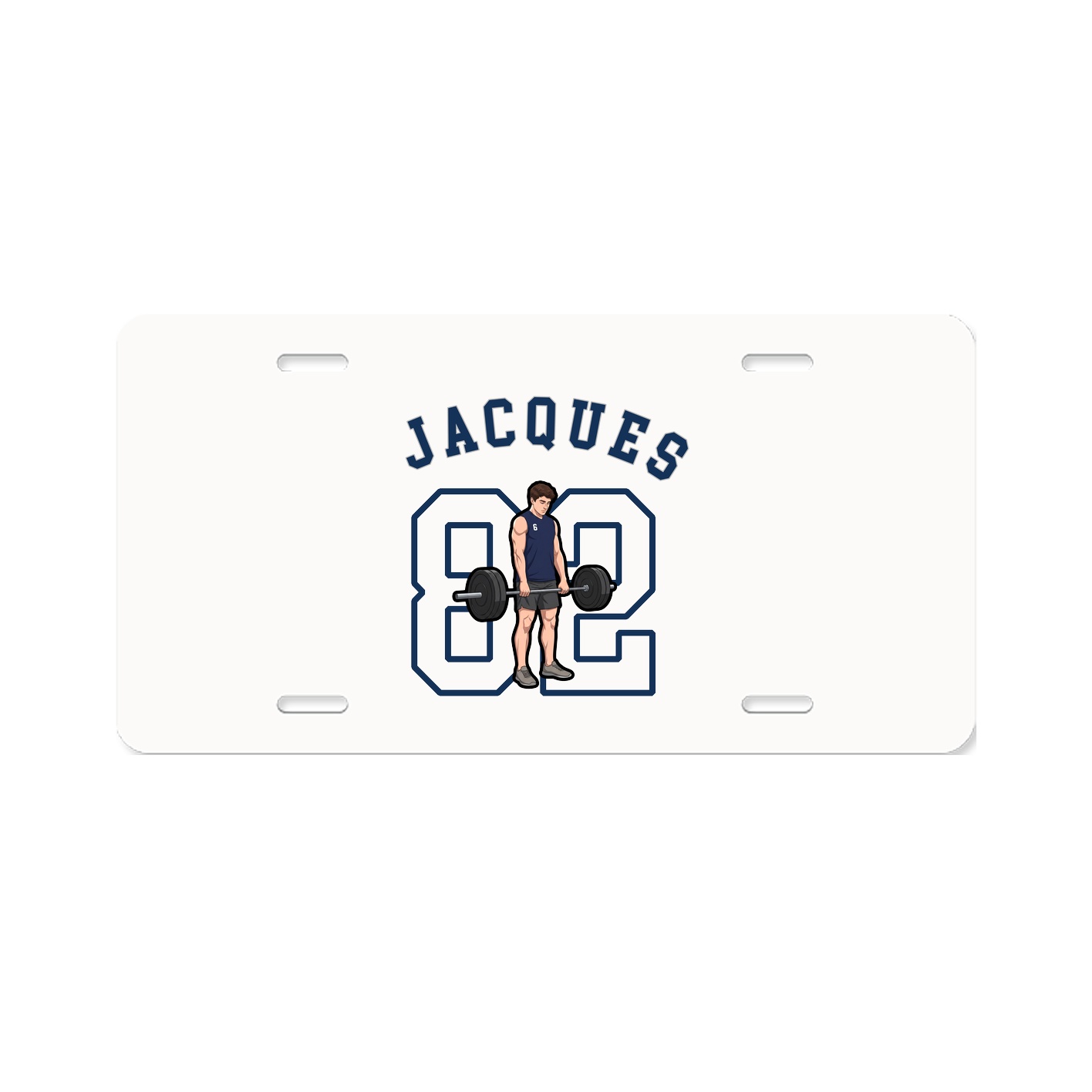License Plate — Shirsey Arch in Classic