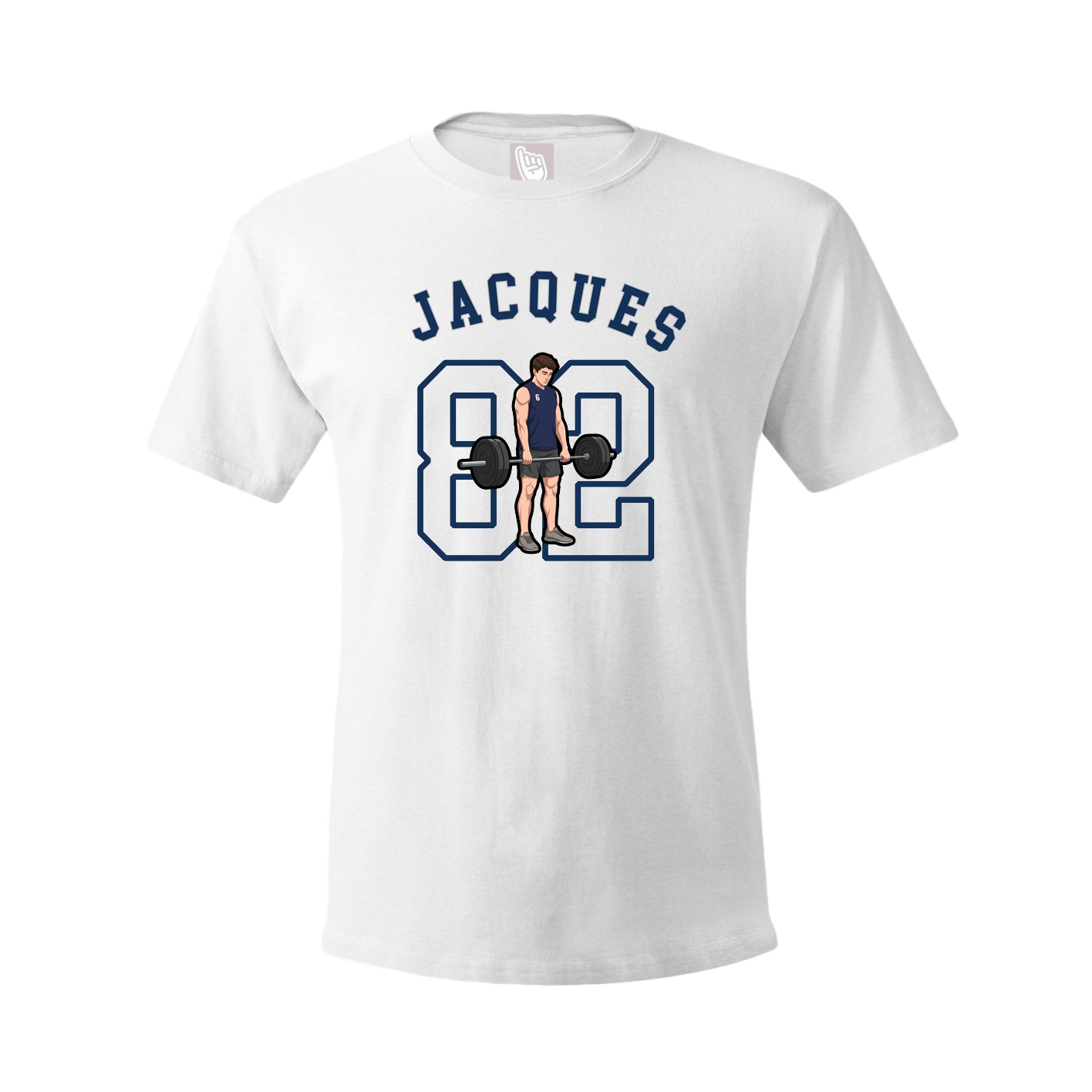Youth Tee — Shirsey Arch in White