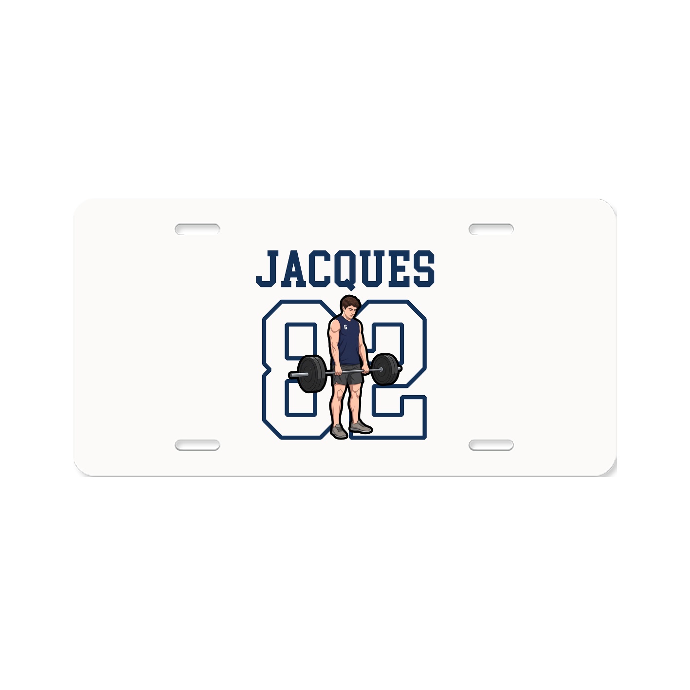 License Plate — Shirsey in Classic
