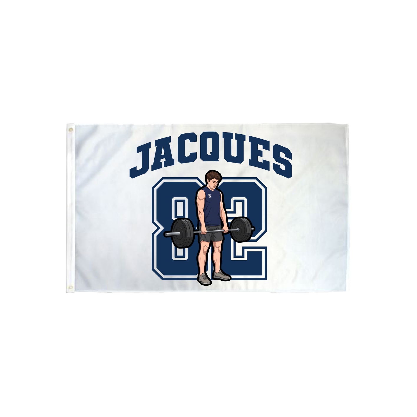 3x5 Flag — Number in Classic