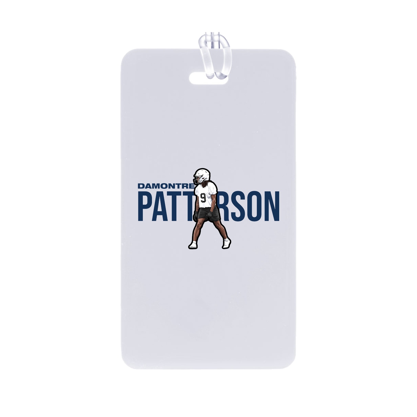Bag Tag — Player Name in Classic