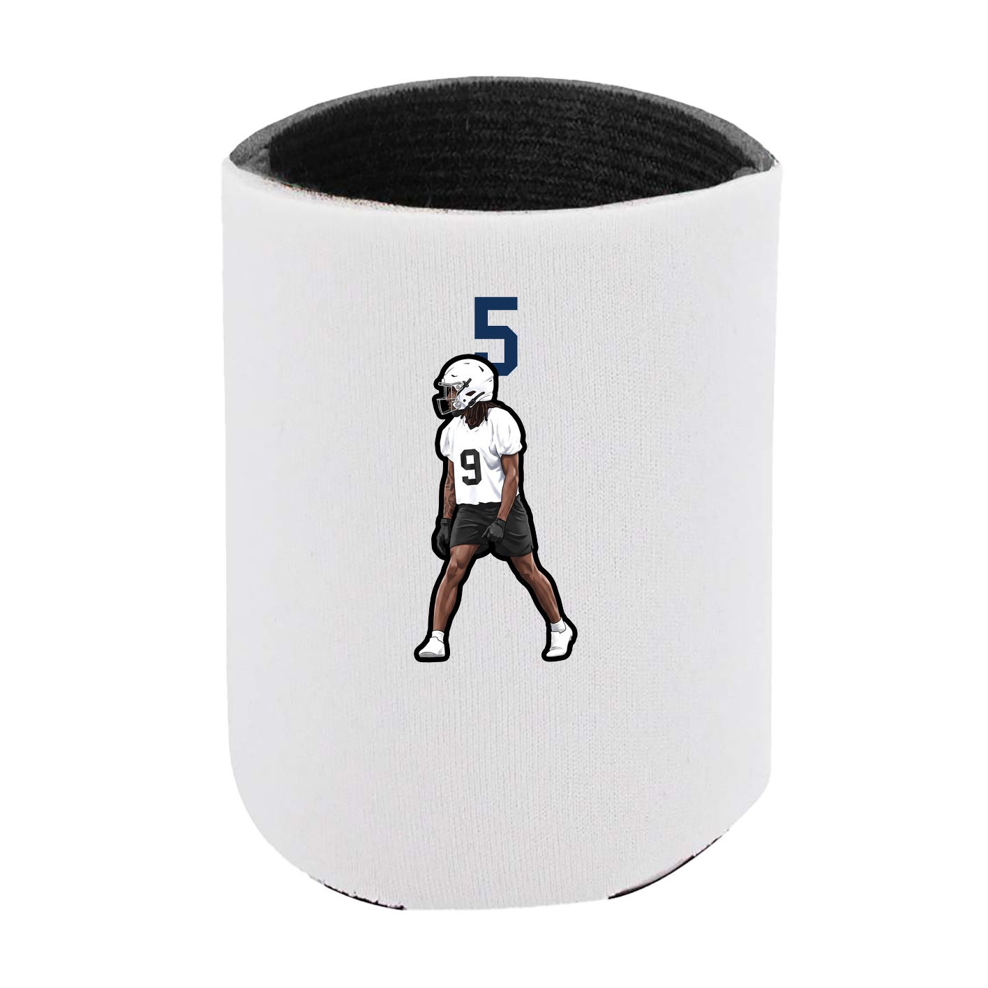 Can Holder — Number Top in White