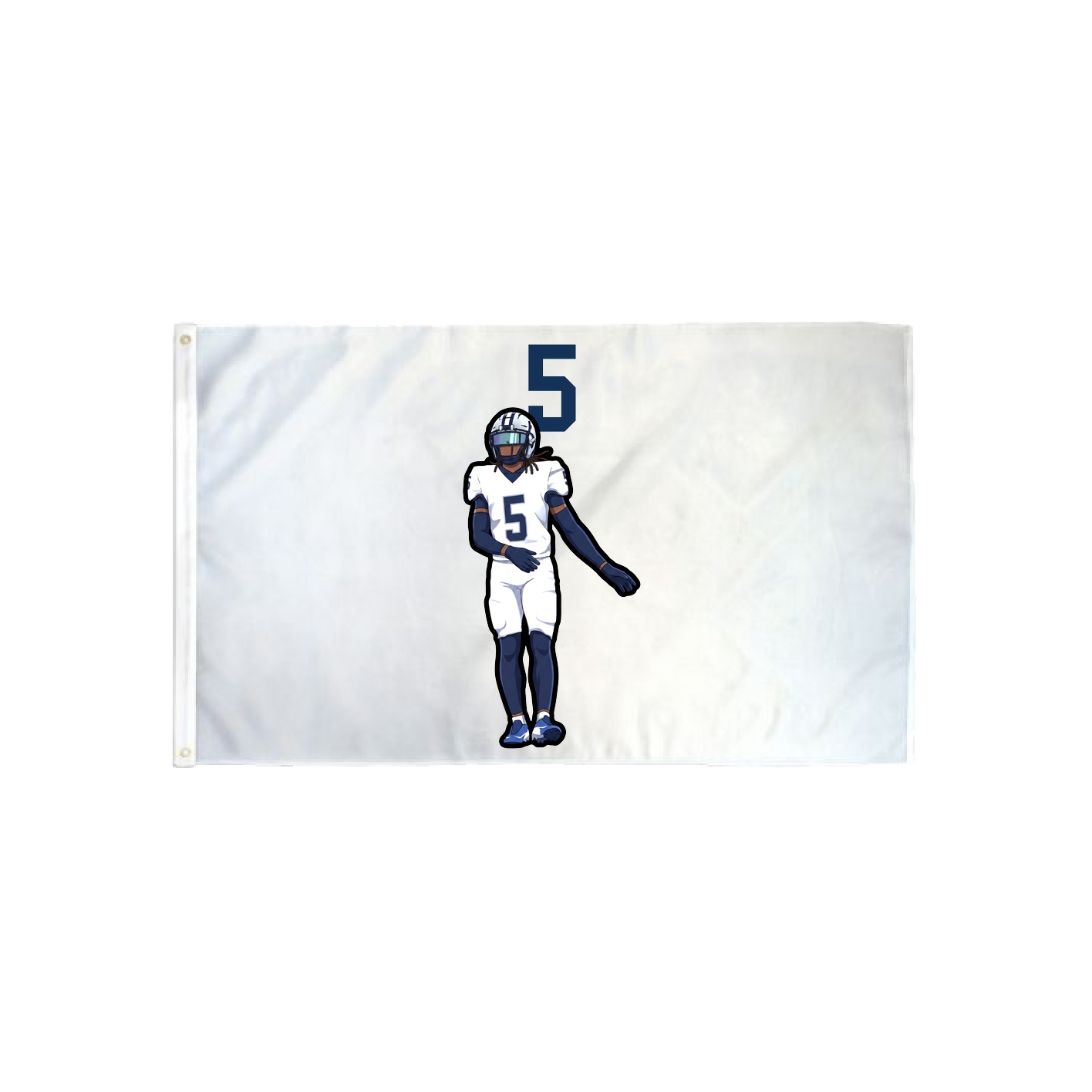 3x5 Flag — Number Top in Classic
