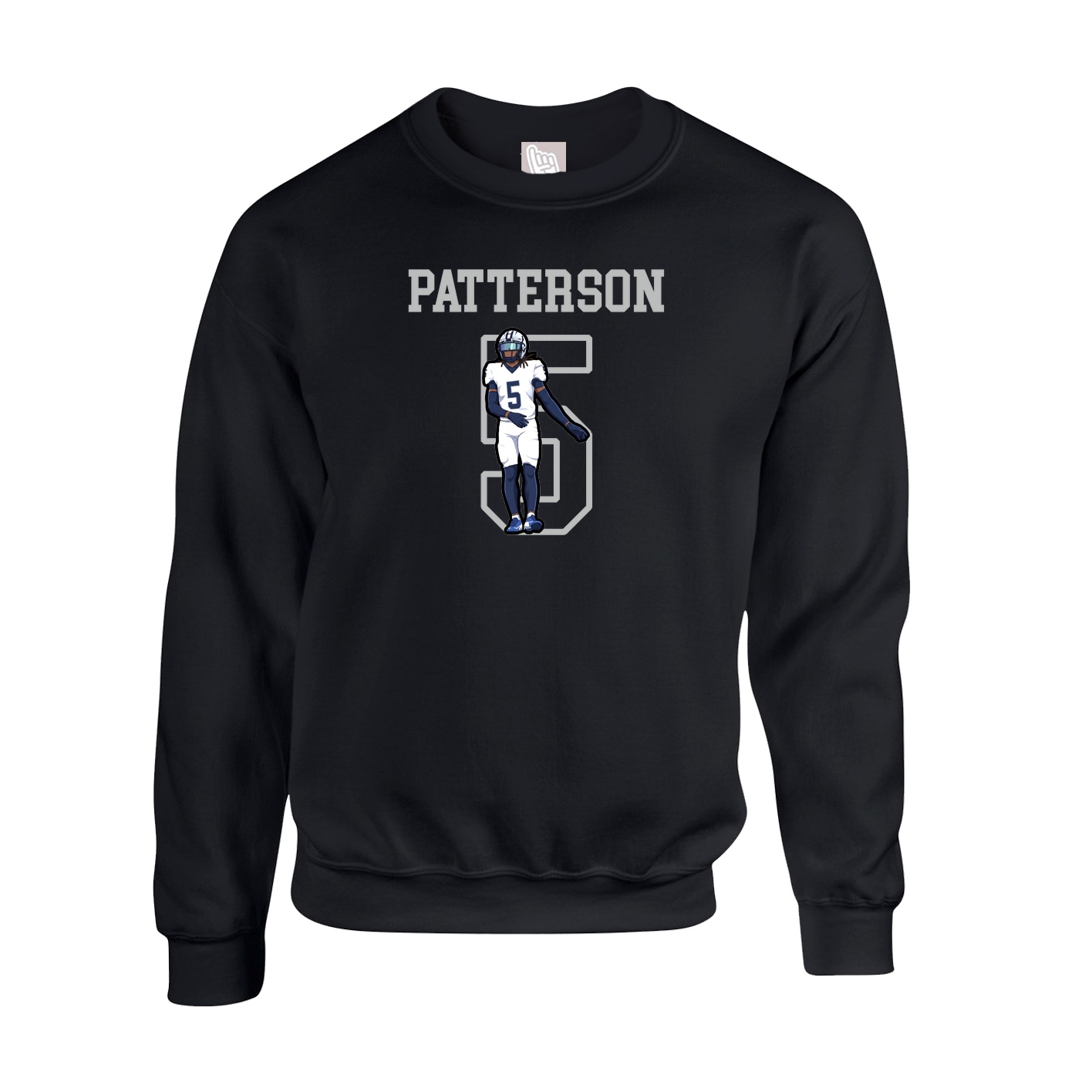 Fleece Crew — Shirsey in Black