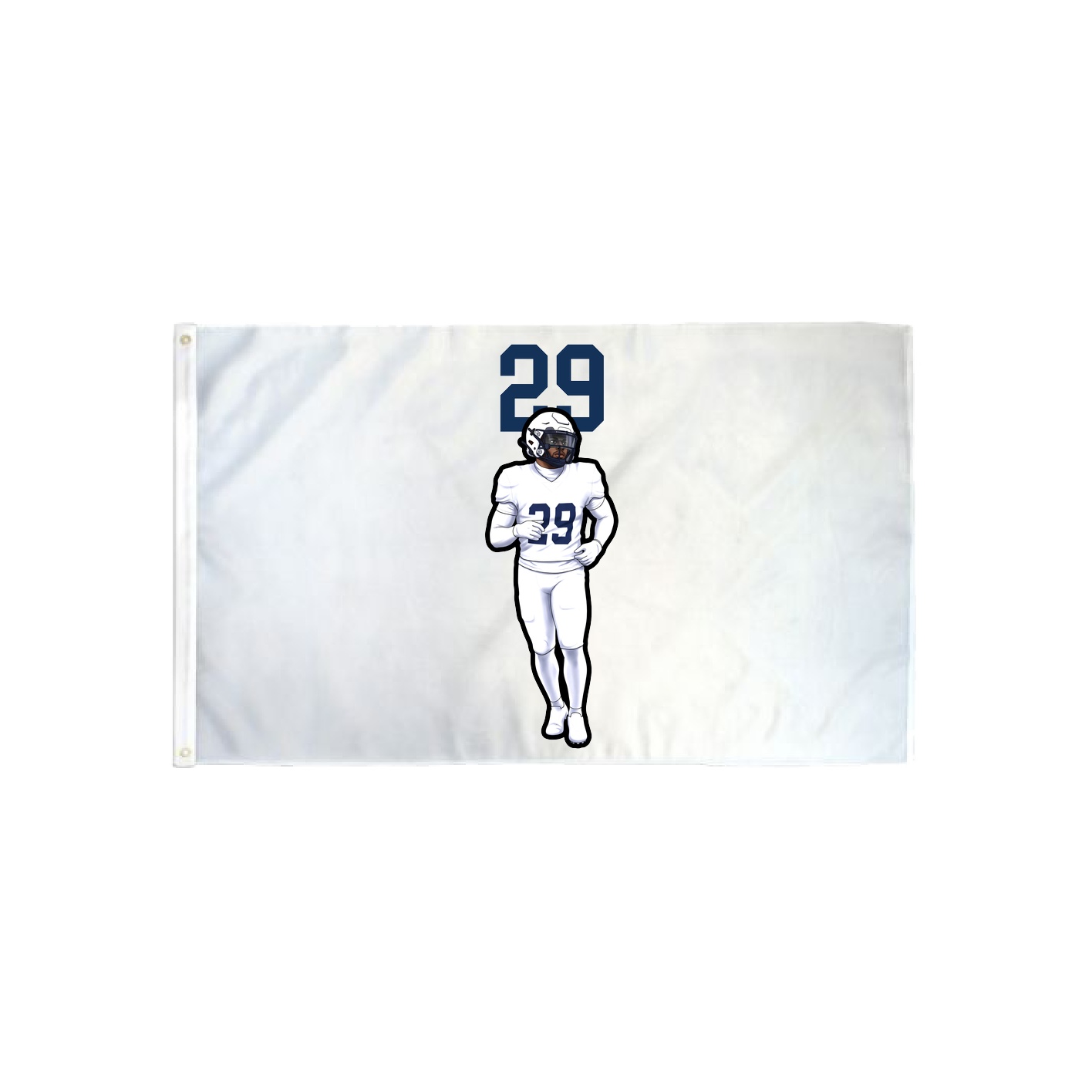 3x5 Flag — Number Top in Classic