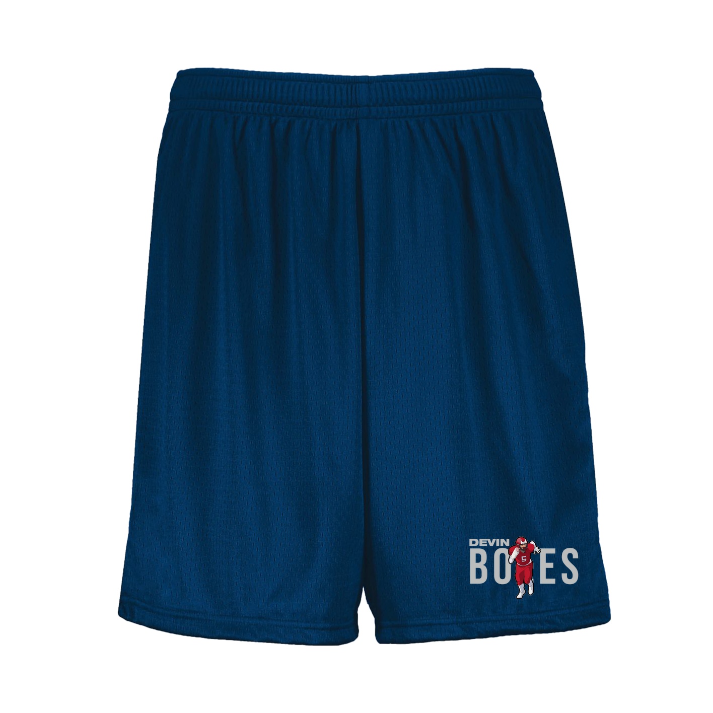 Shorts — Player Name in Navy