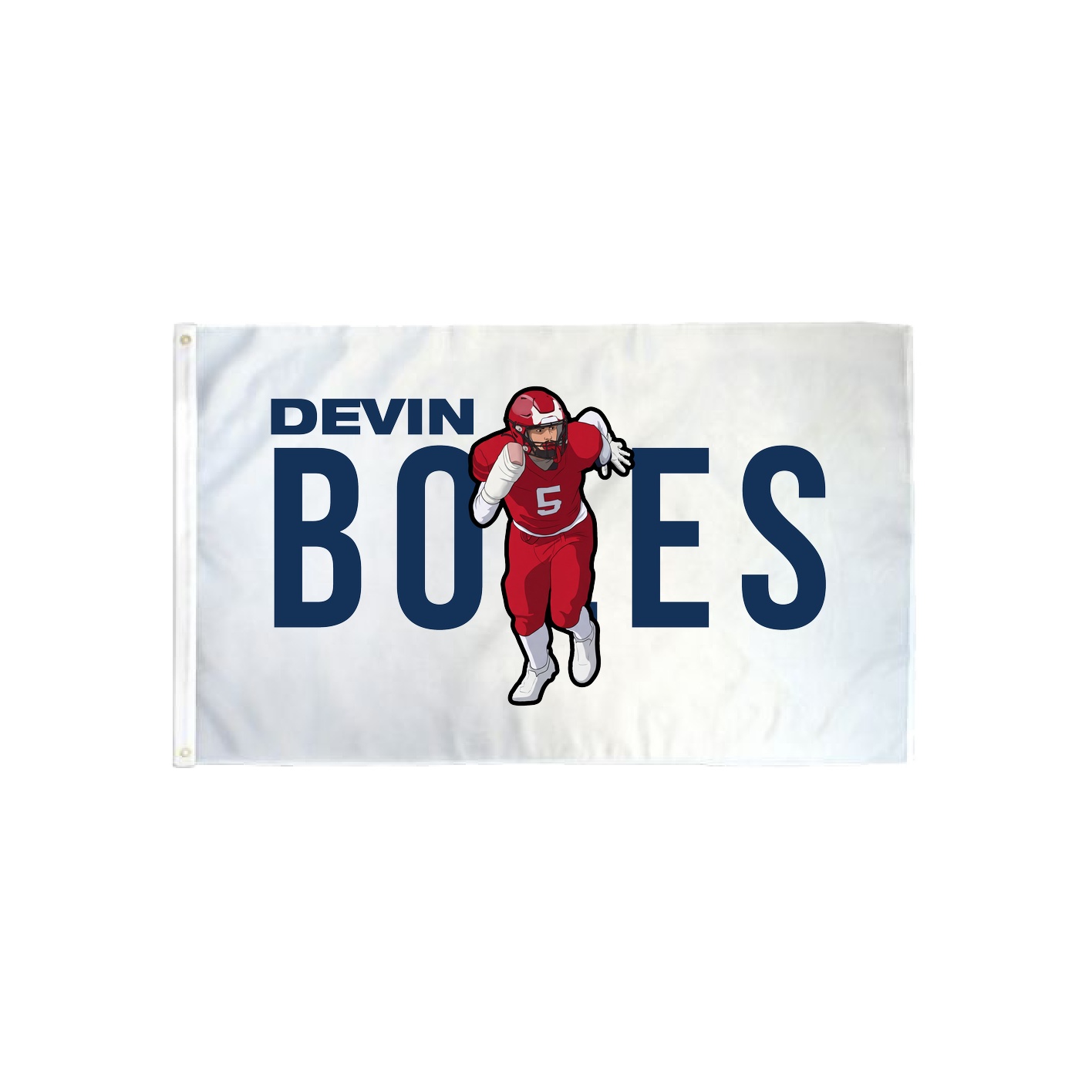 3x5 Flag — Player Name in Classic