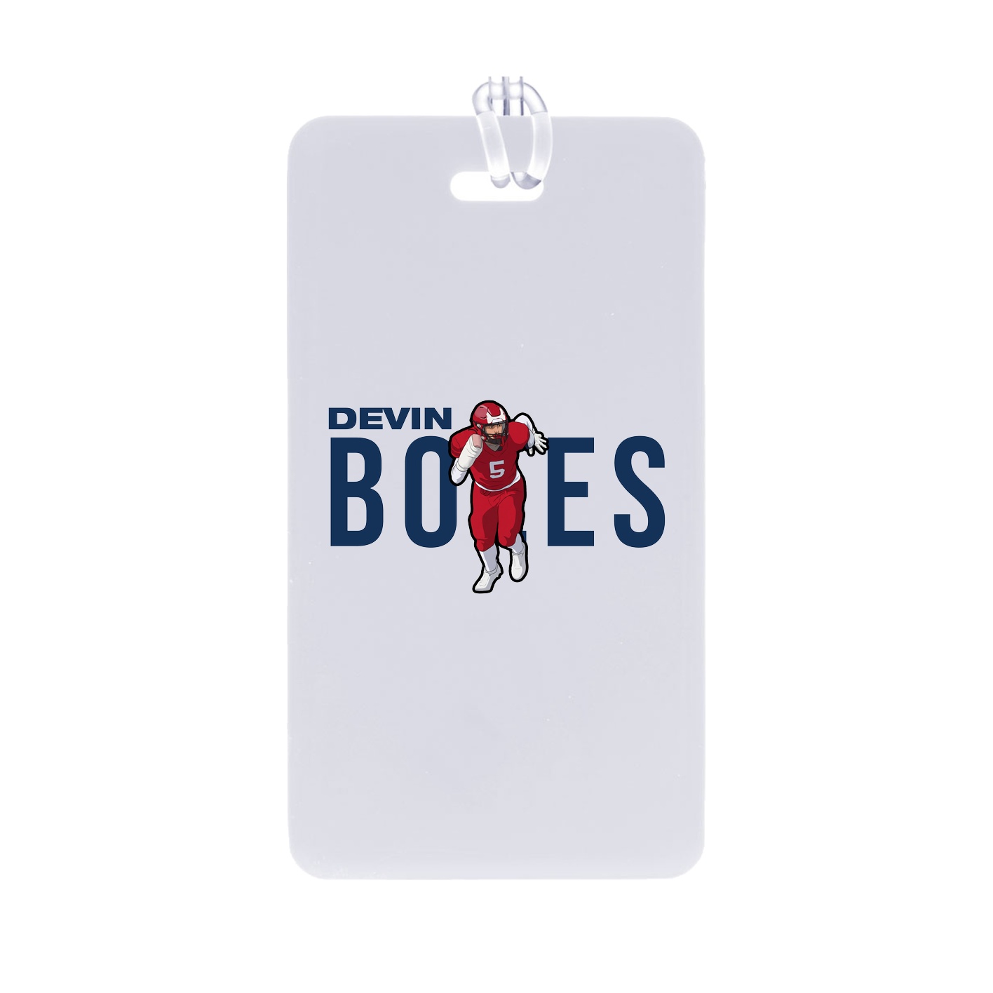 Bag Tag — Player Name in Classic