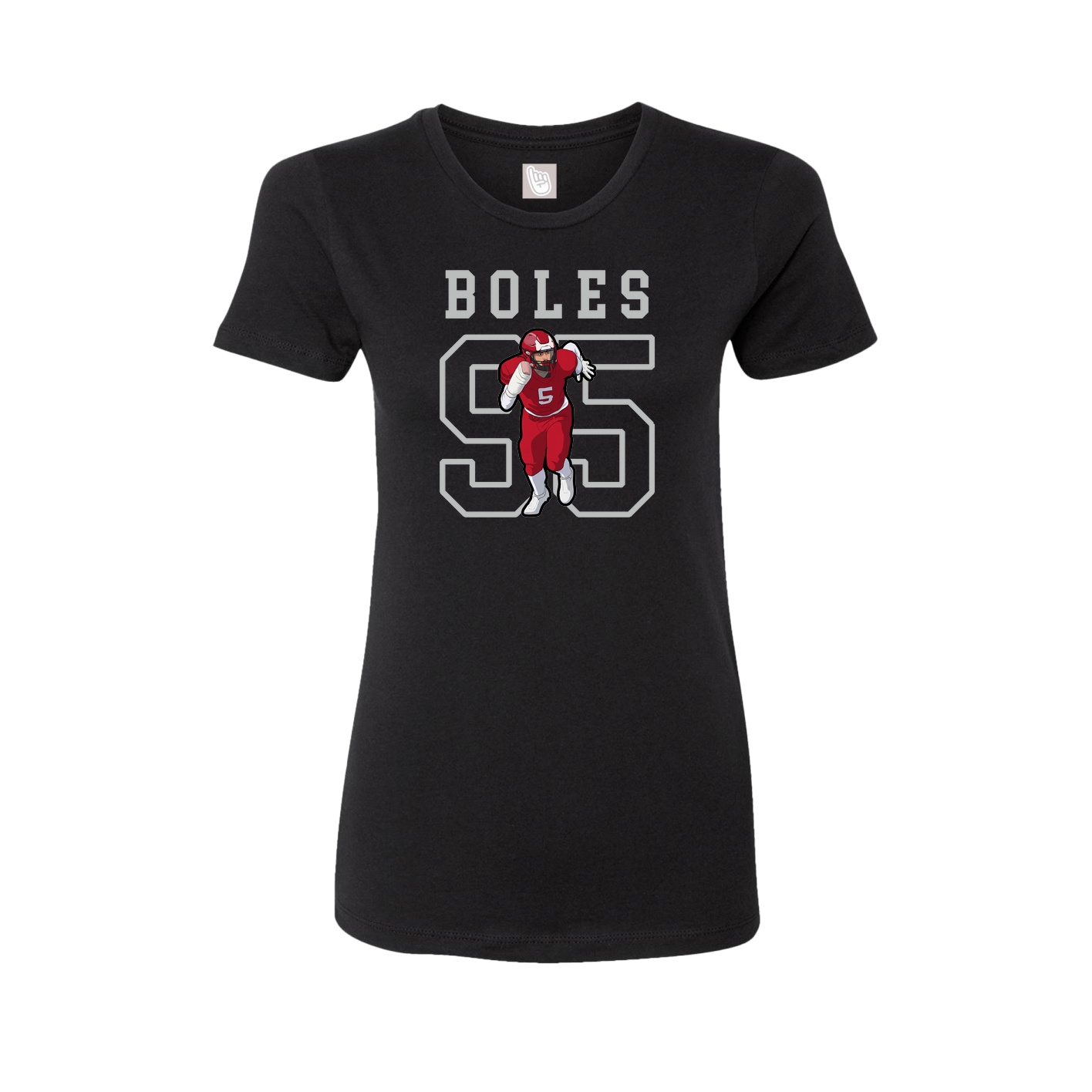 Fitted Women's Tee — Shirsey in Black