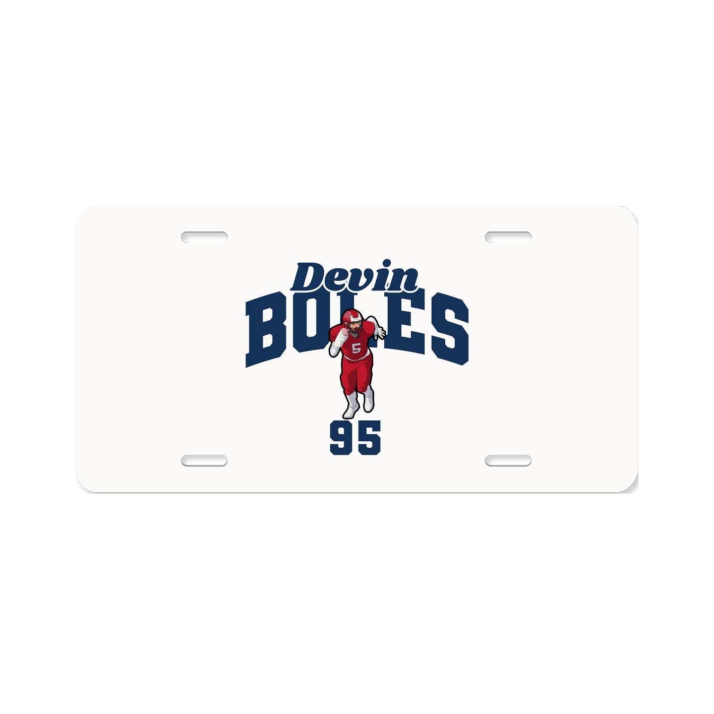 License Plate — Signature Arch in Classic