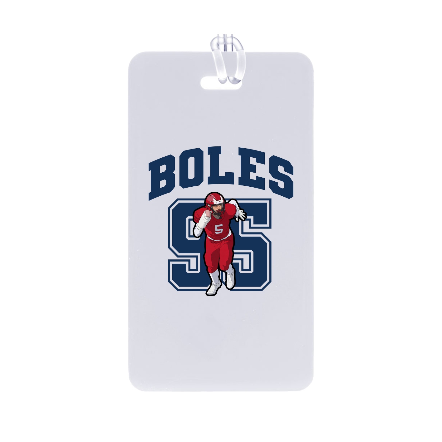 Bag Tag — Number in Classic