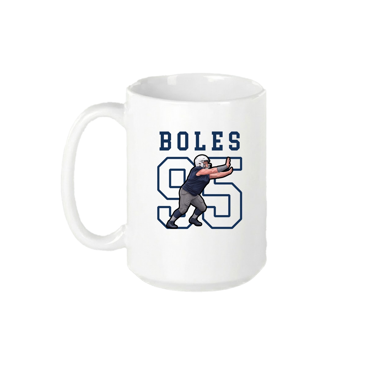 15oz Coffee Mug — Shirsey in White