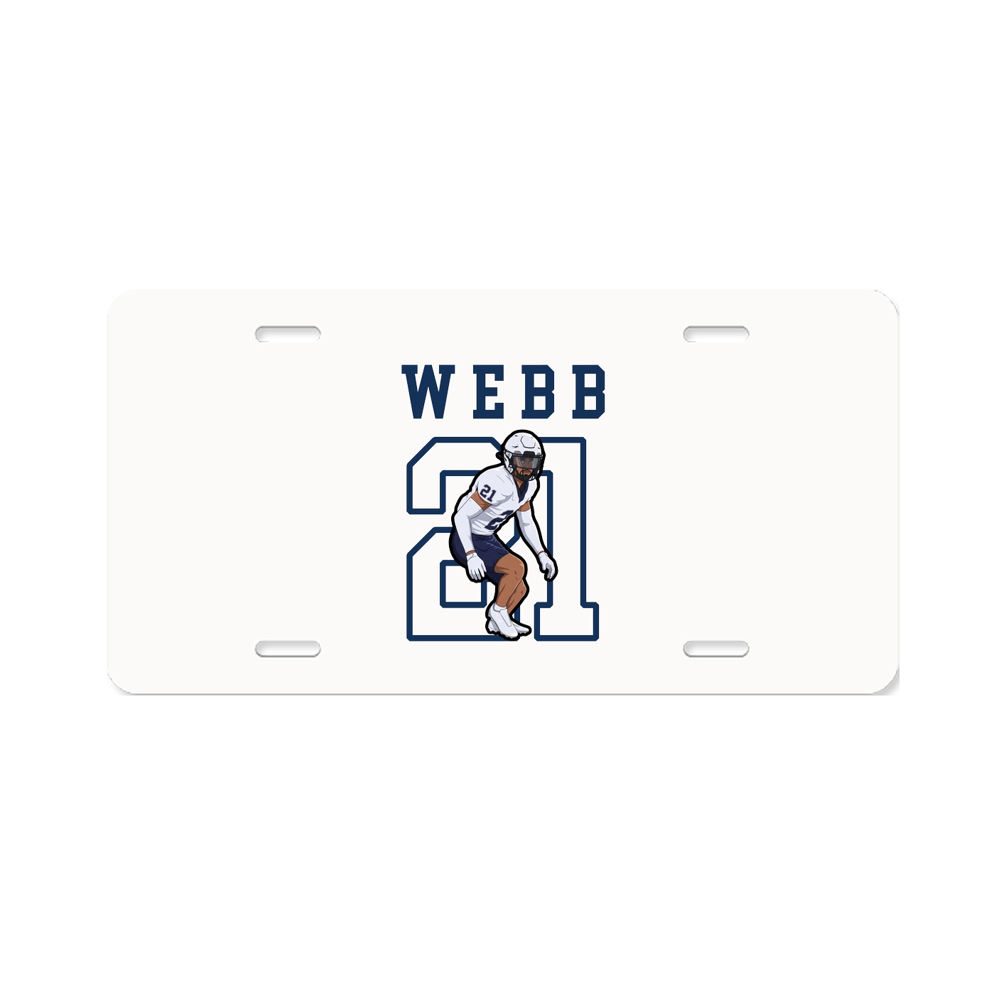 License Plate — Shirsey in Classic