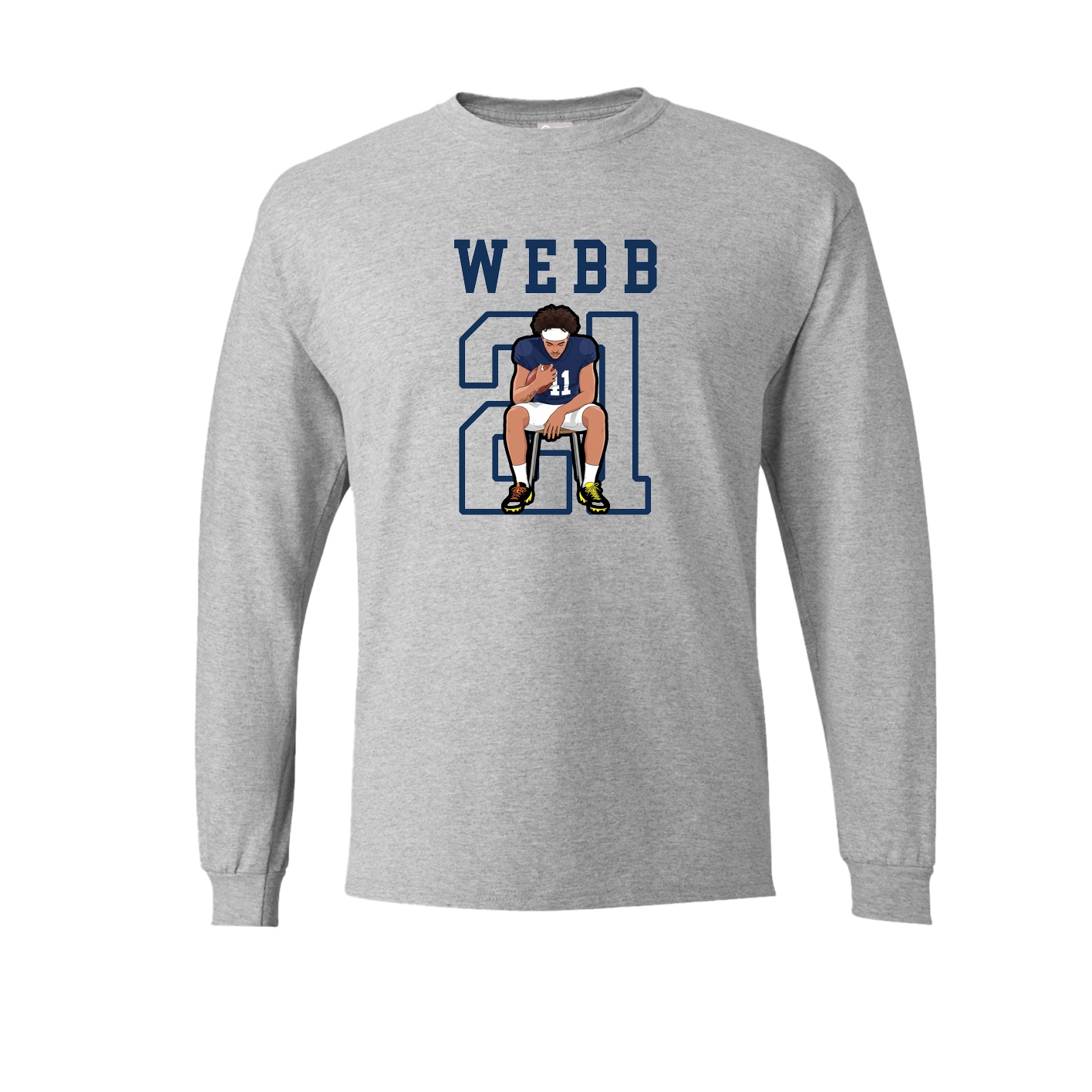 Long Sleeve Tee — Shirsey in Grey