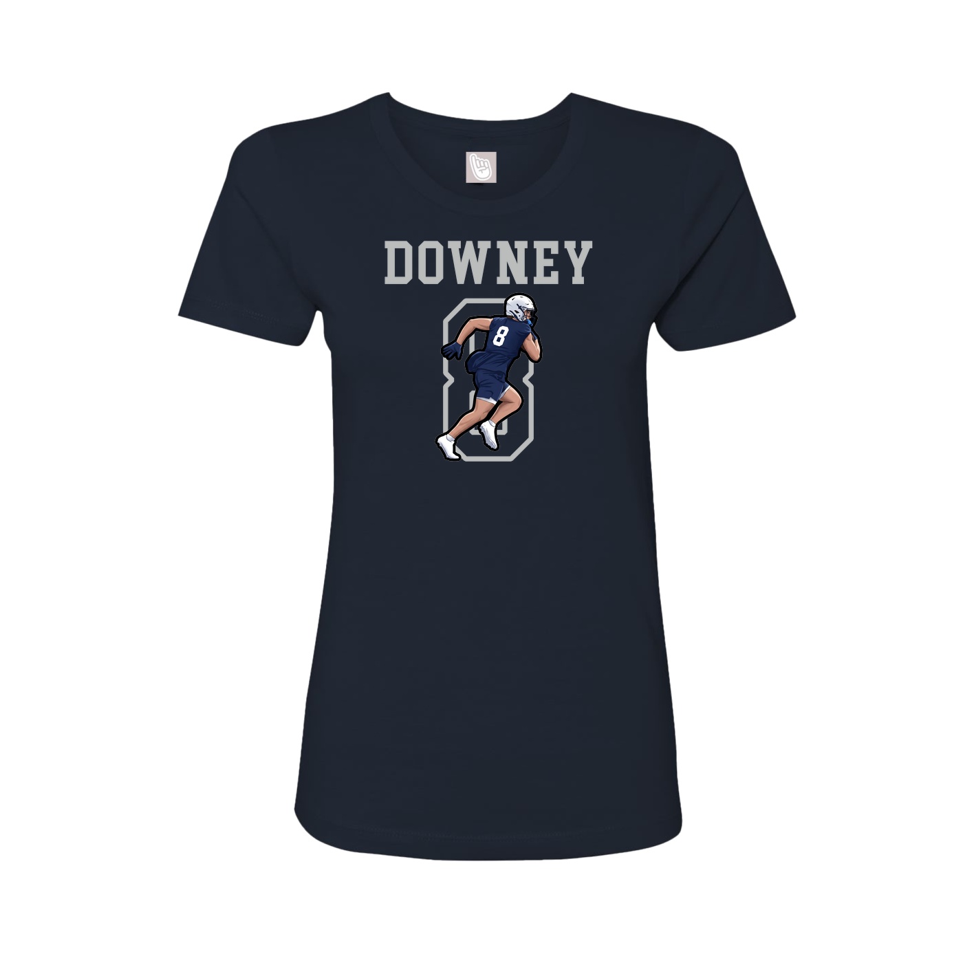 Fitted Women's Tee — Shirsey in Navy